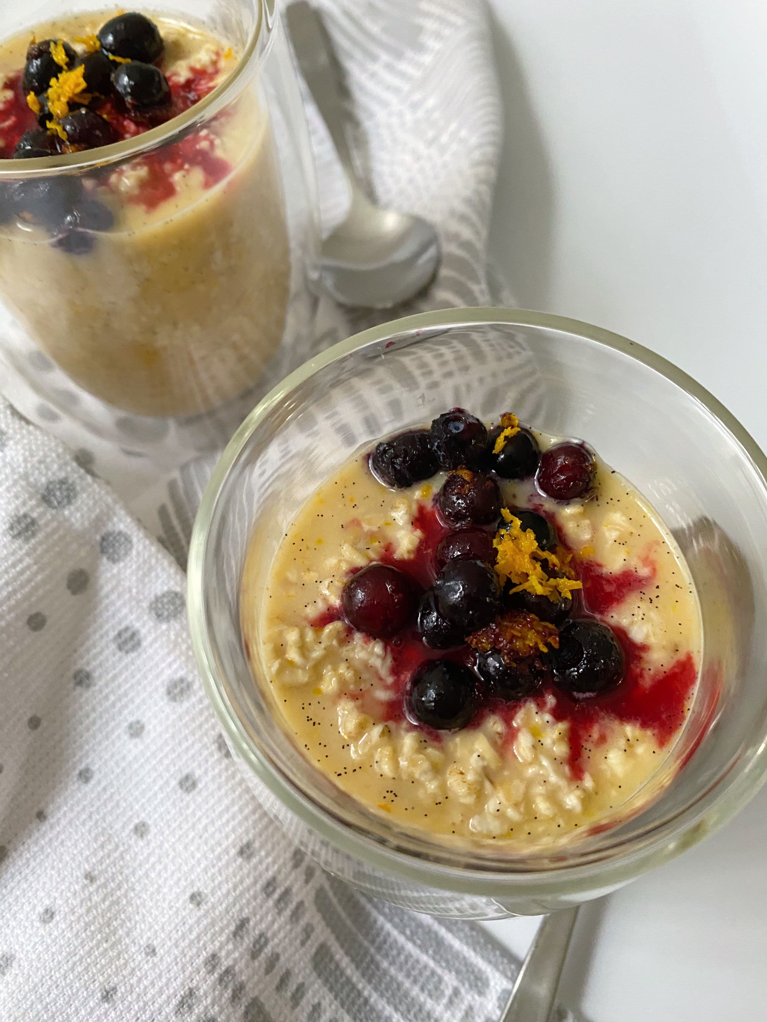 Orange Creamsicle Overnight Oats