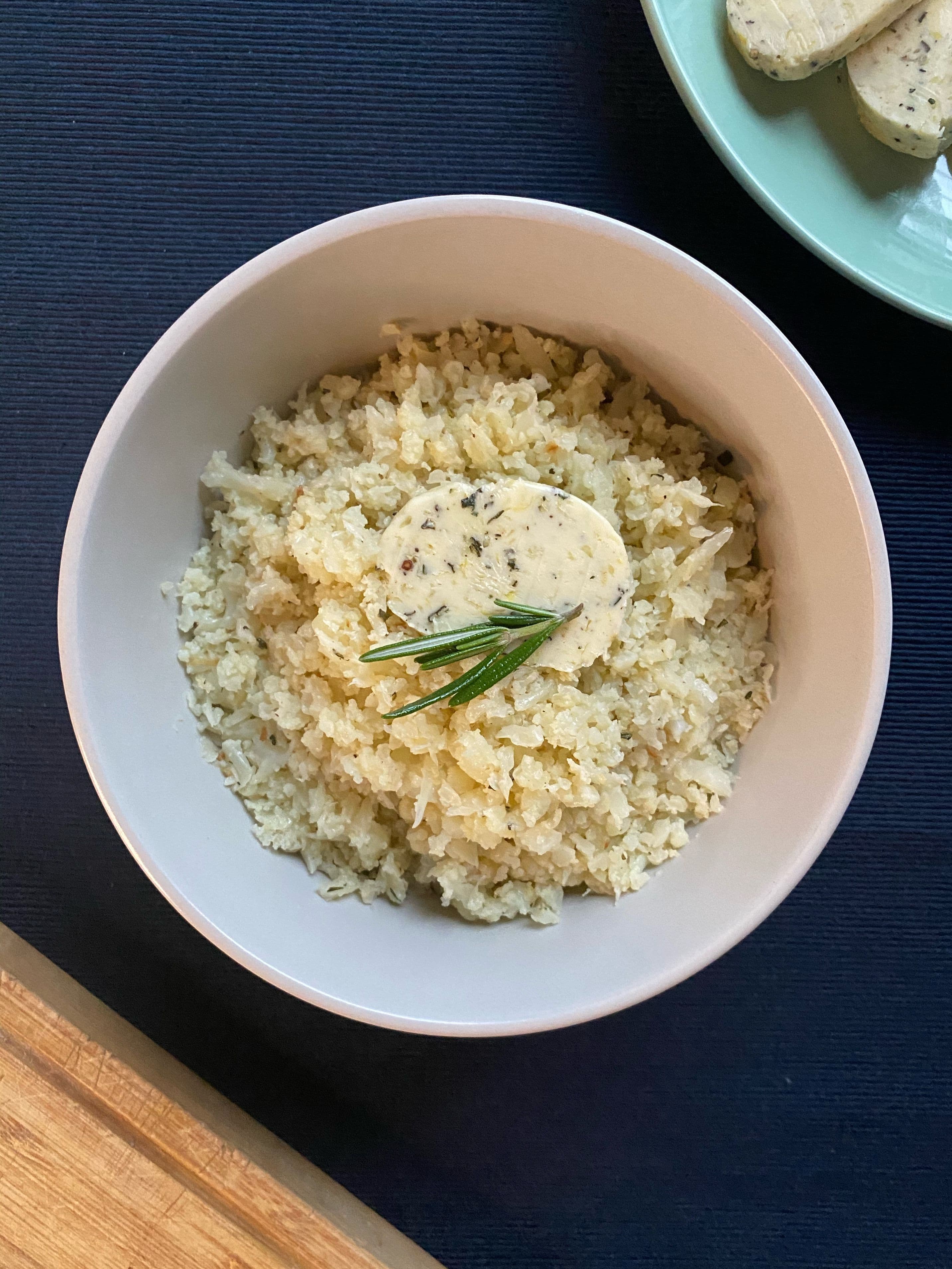 Cauliflower Rice with Citrus Butter