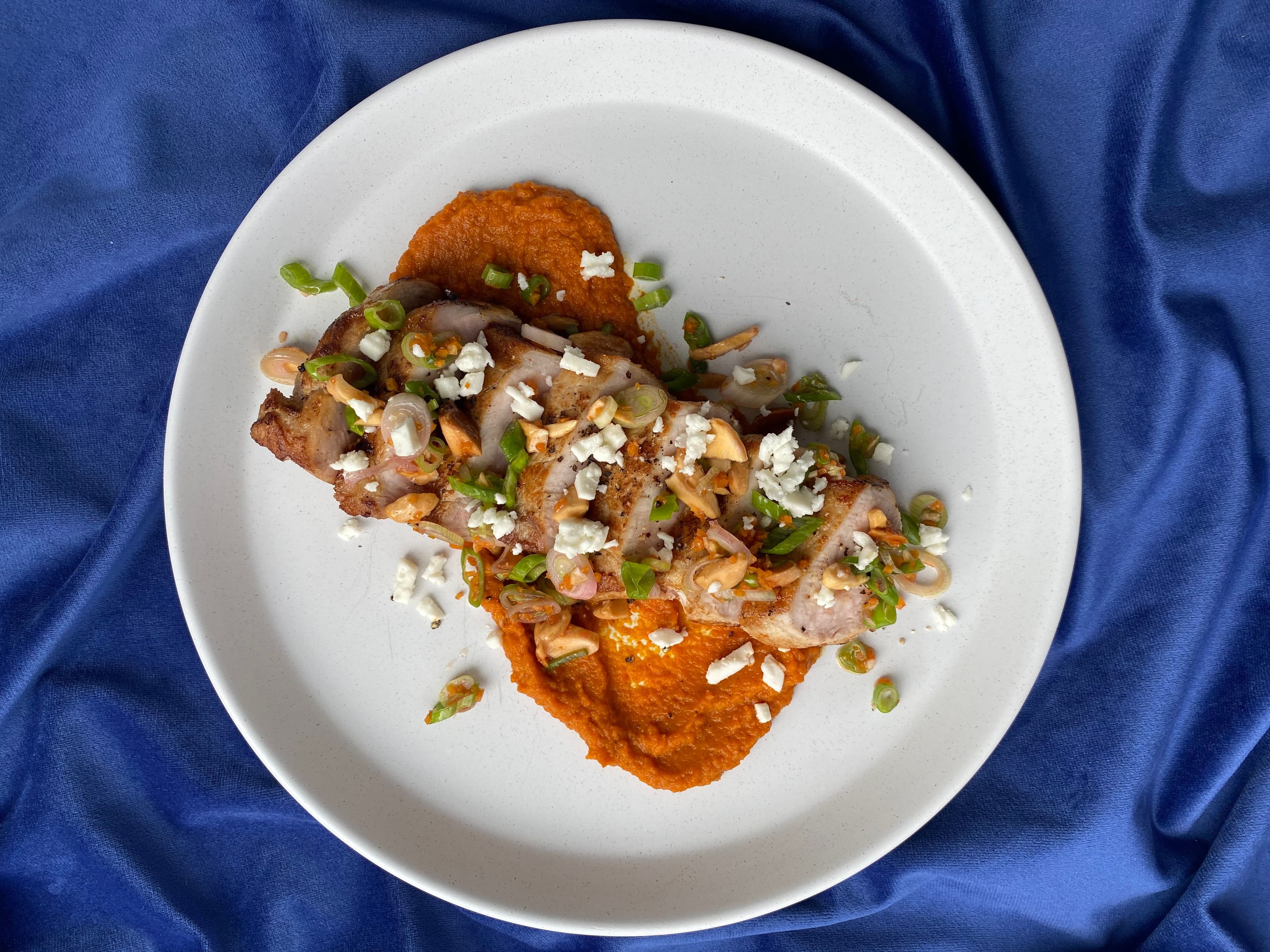 Carrot Harissa Puree