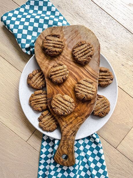 Salted Peanut Butter Snickerdoodles