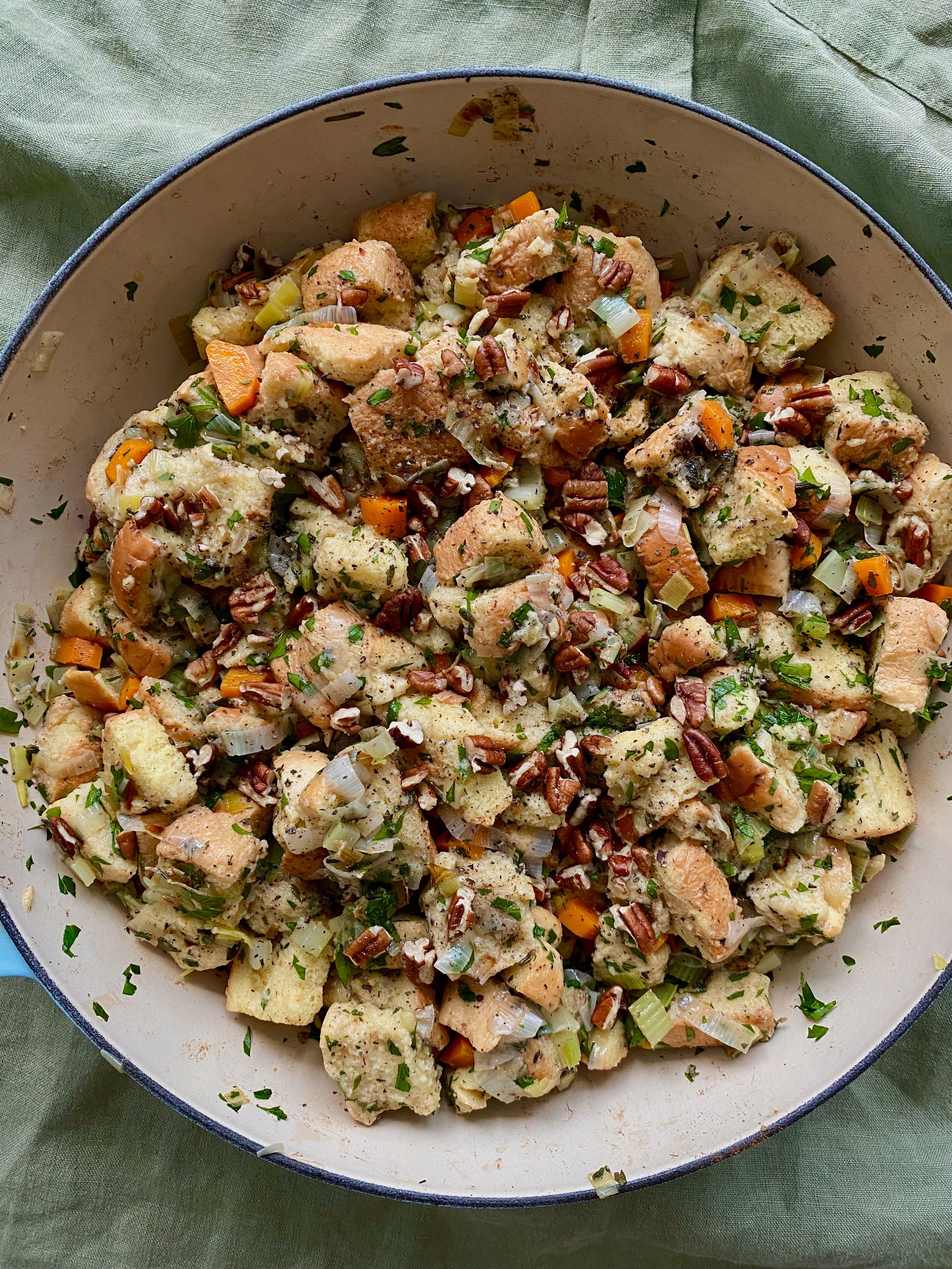 Gluten-Free Potato Bread Stuffing