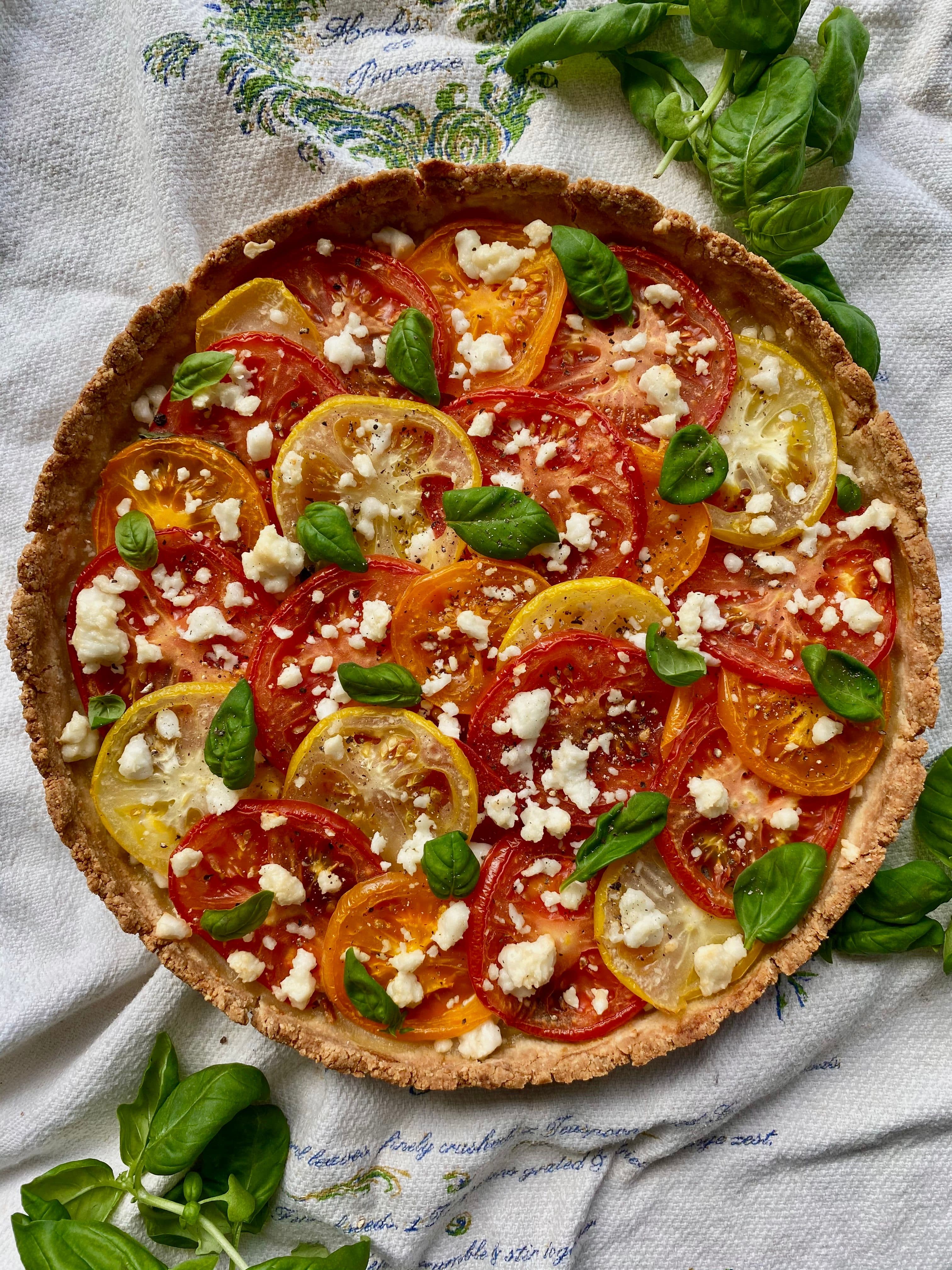 Grain-Free Tomato Tart