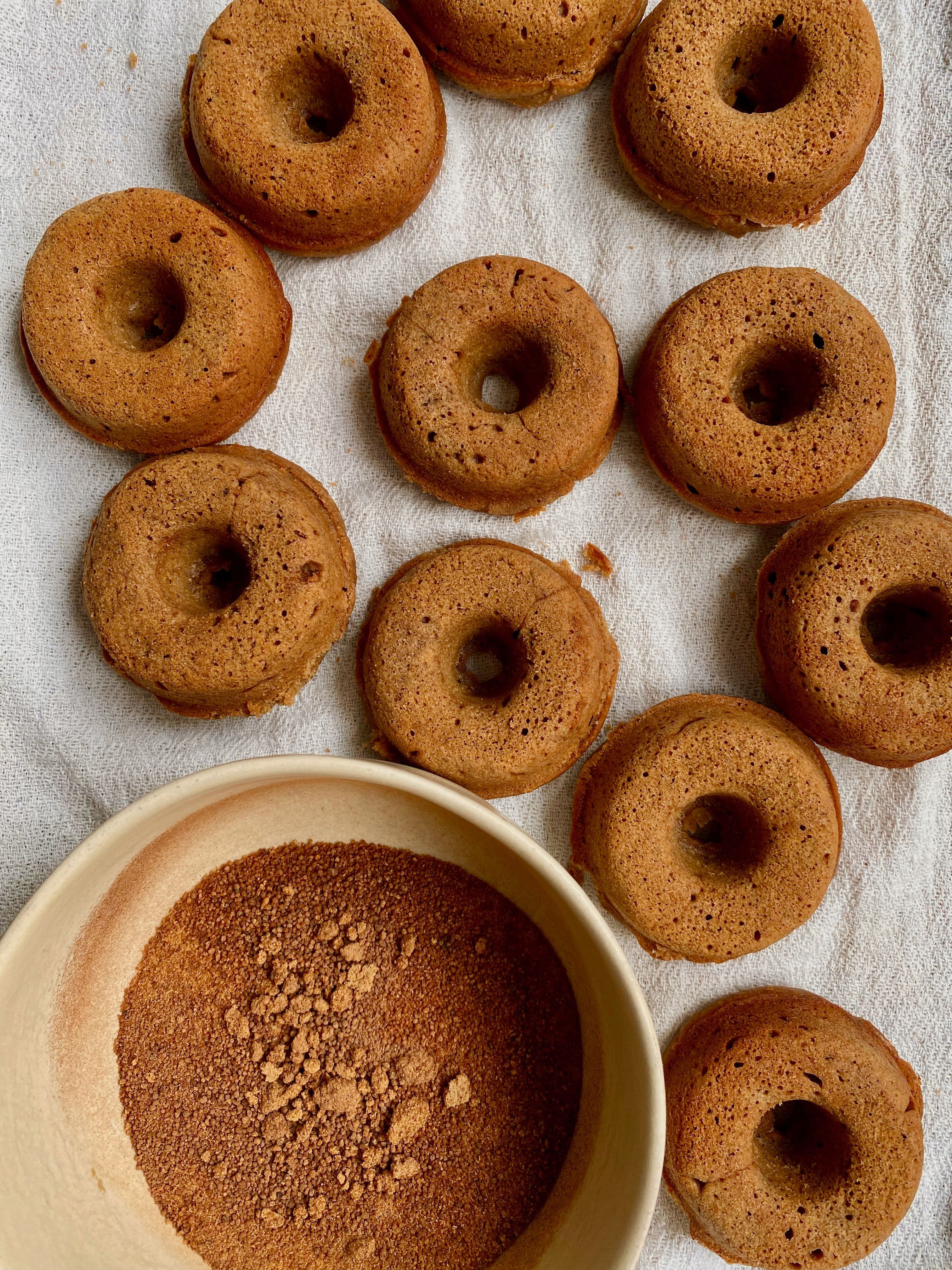 Gluten-Free Baked Apple Cider Doughnuts