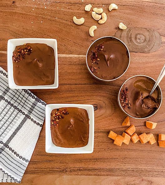 Vegan Spicy Chocolate Mousse