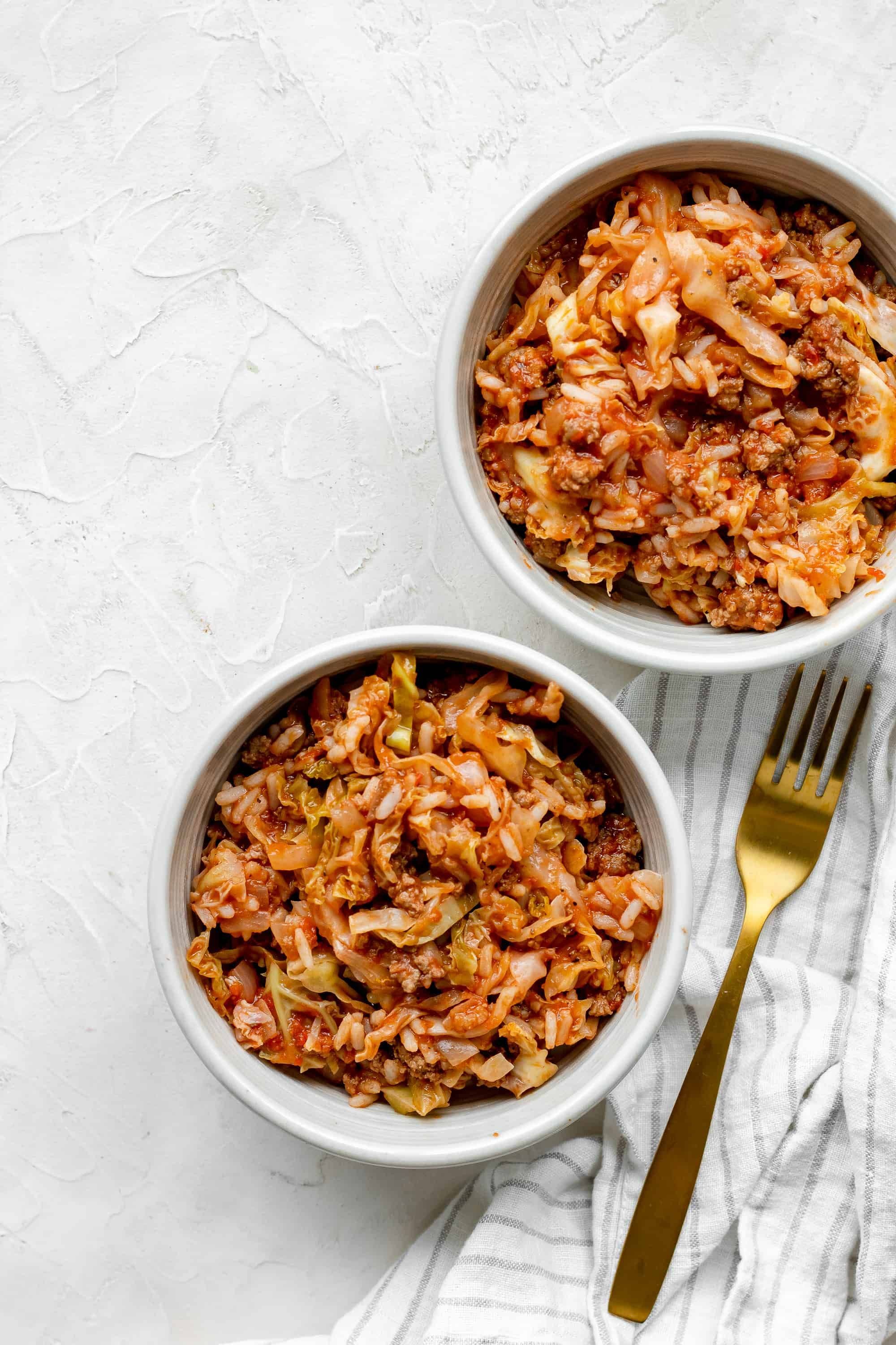 Unstuffed Cabbage Rolls