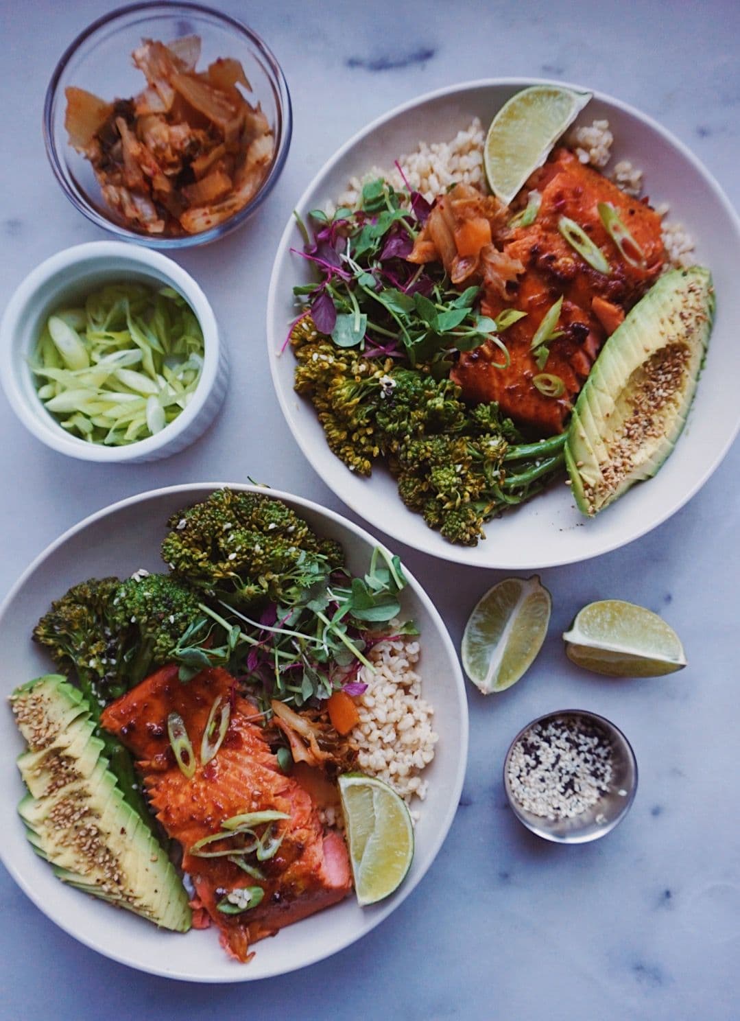 Brain Boosting Miso Salmon Bowl