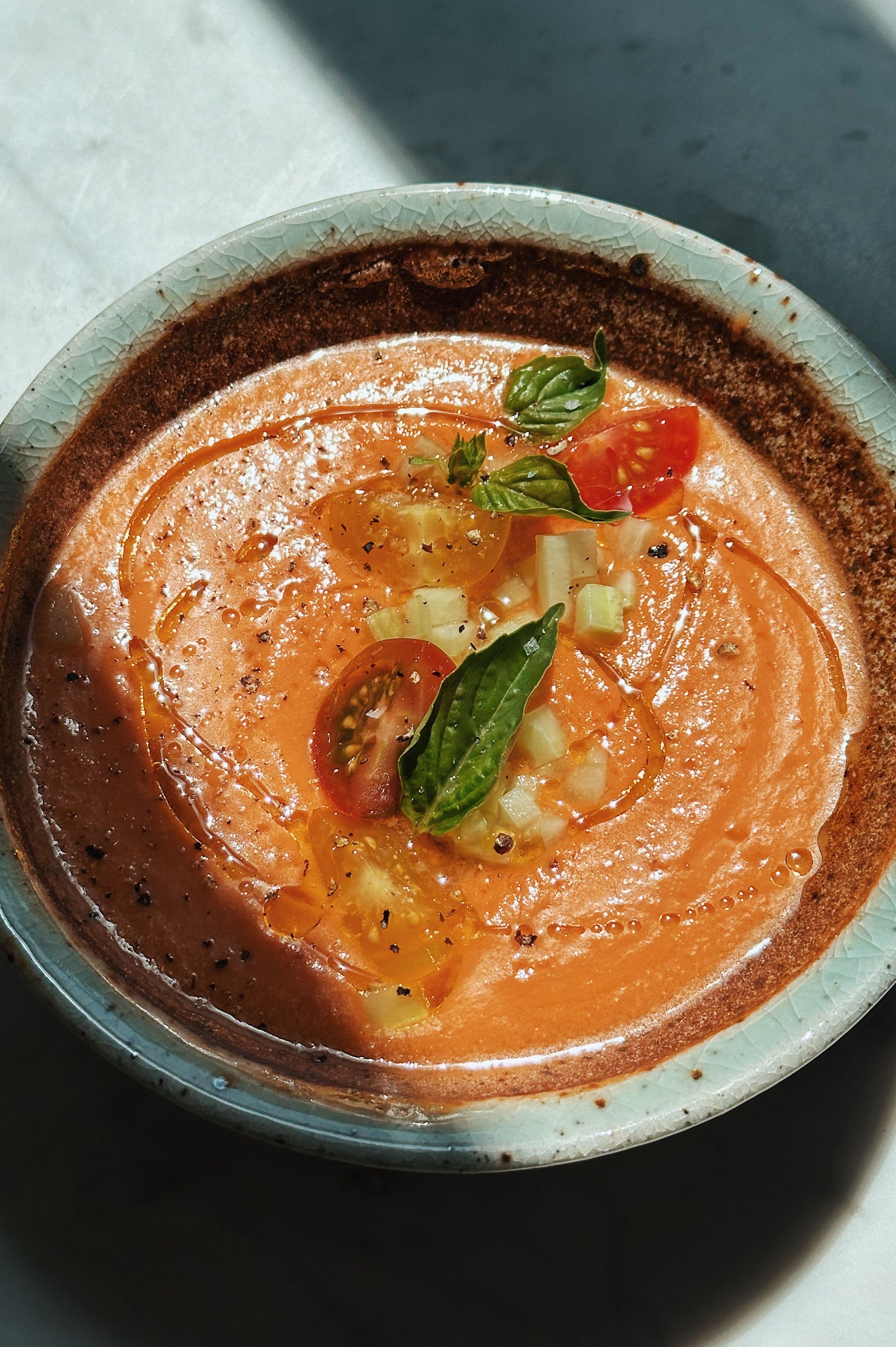 Easy Summer Gazpacho