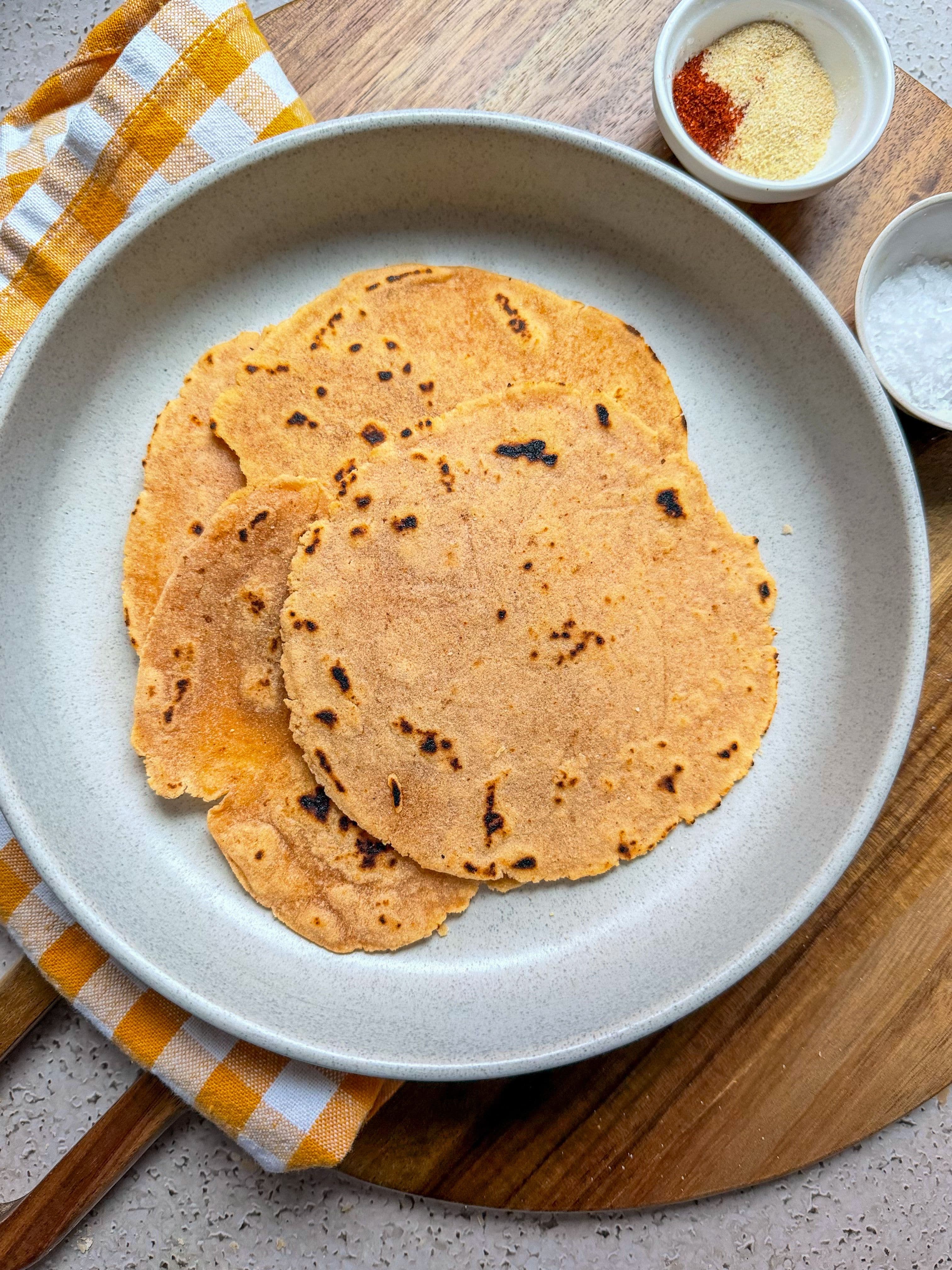 Cassava Flour Flatbread