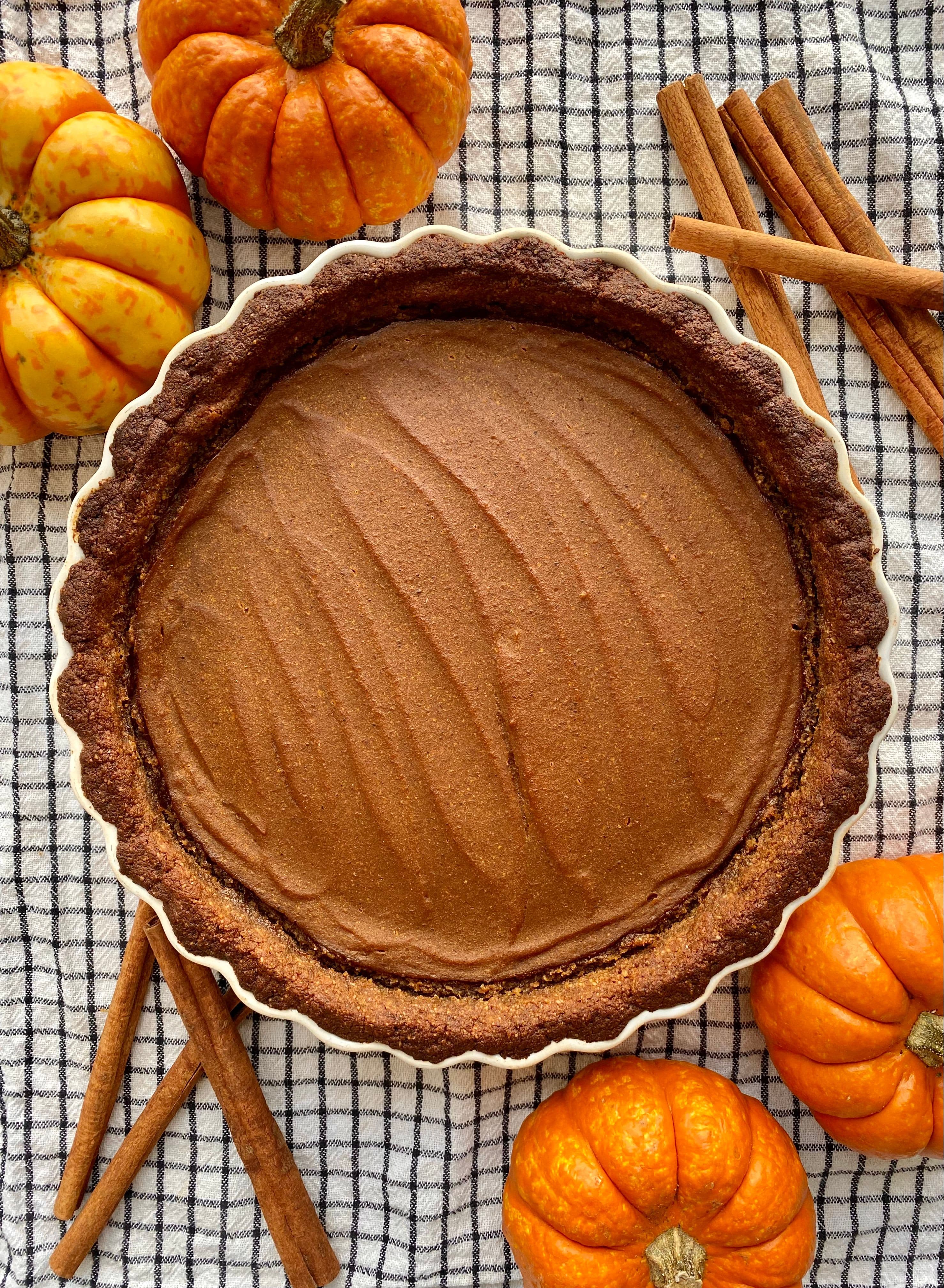 Gingersnap Pumpkin Pie