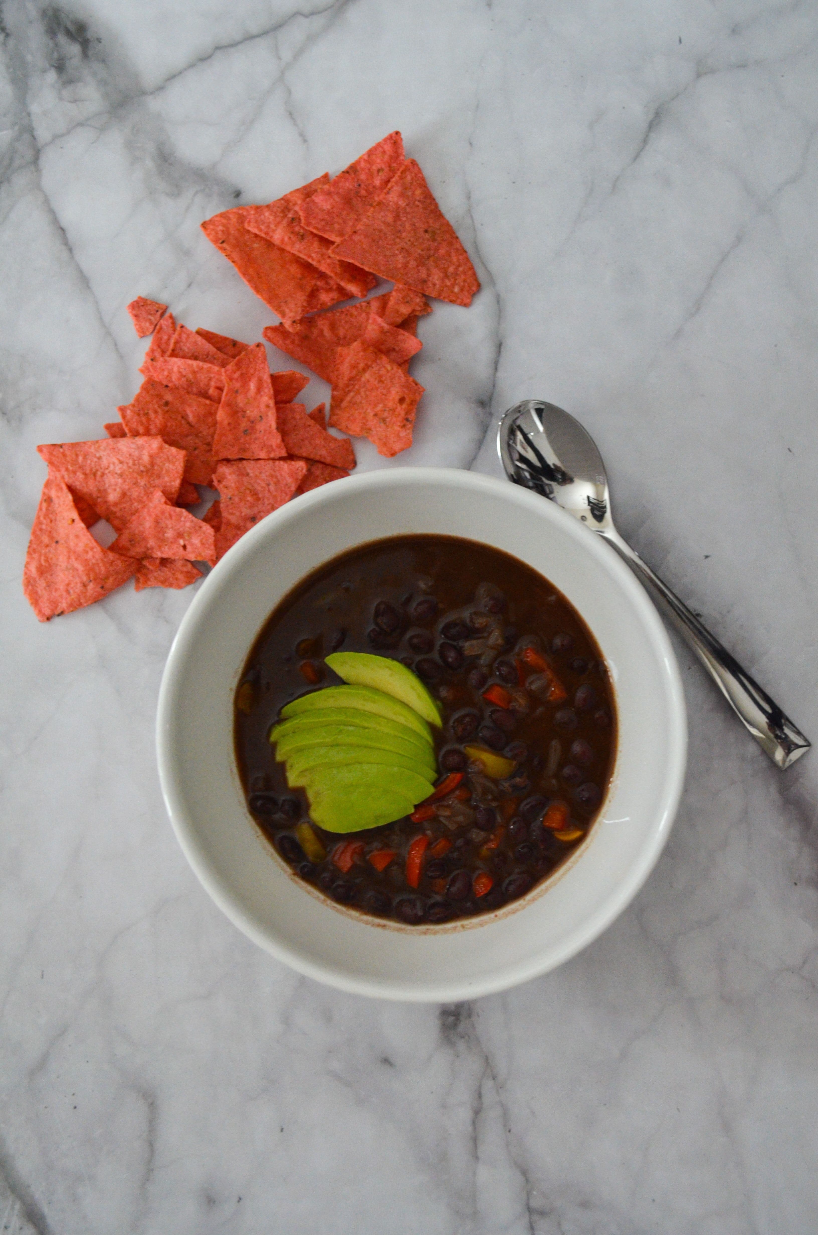 One Pot Chipotle Black Bean Soup