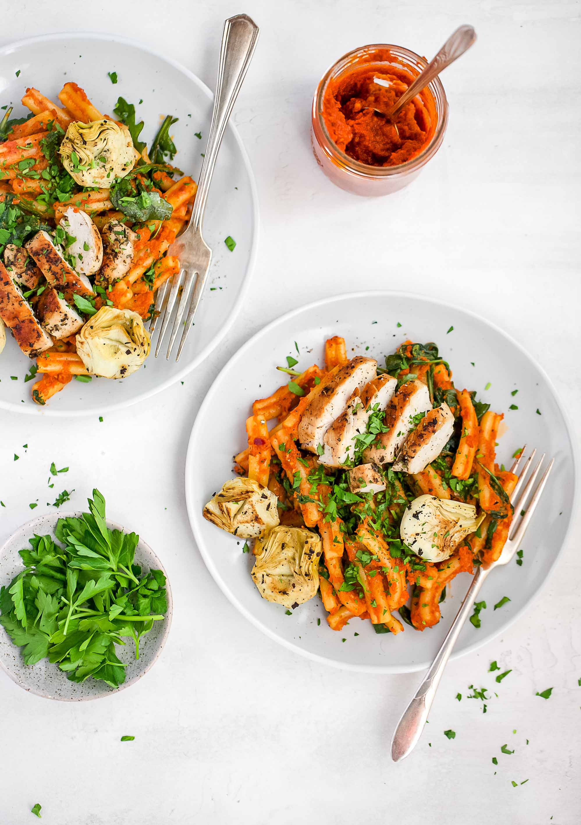 Sundried Tomato Pesto Pasta