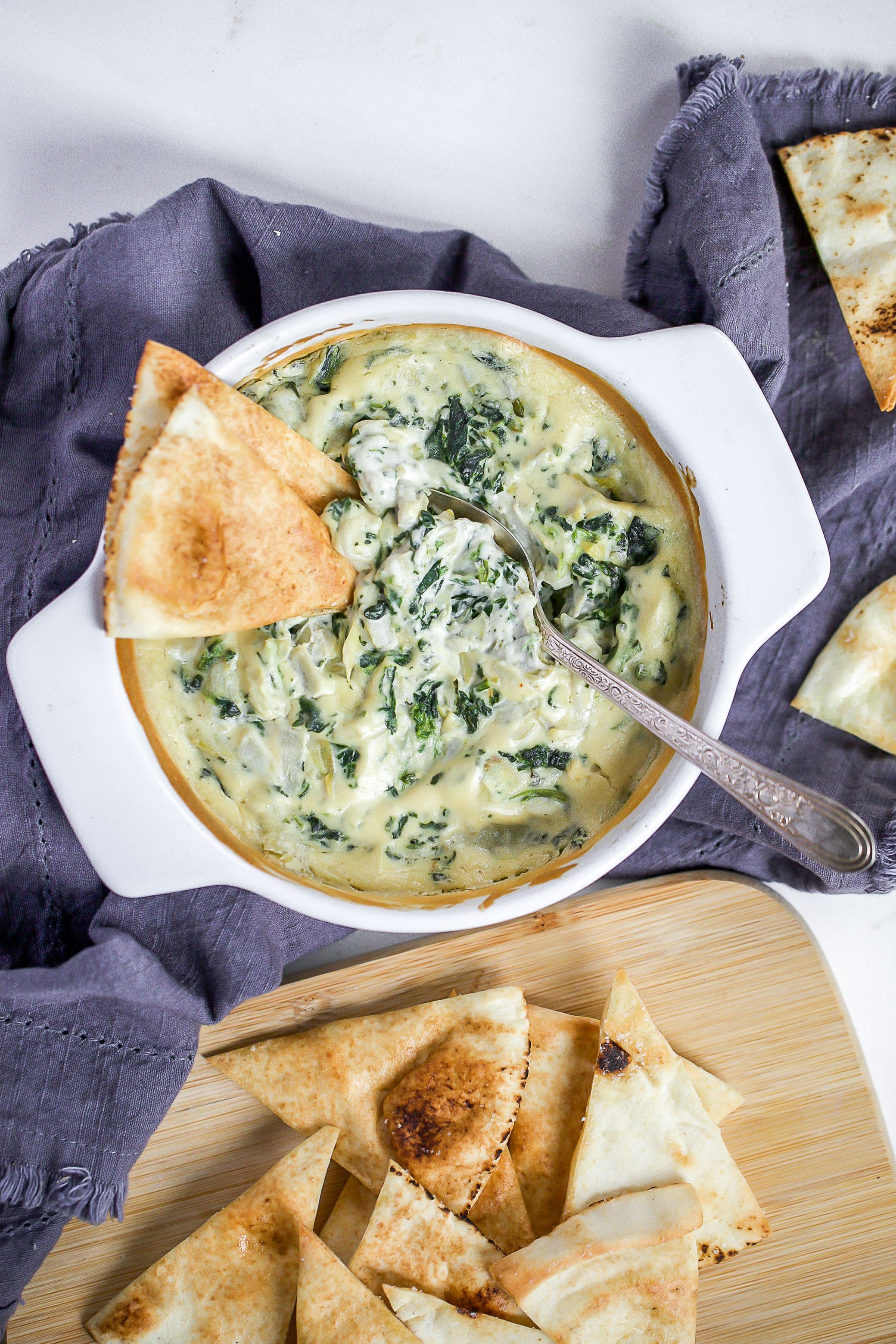 Dairy-Free Spinach Artichoke Dip