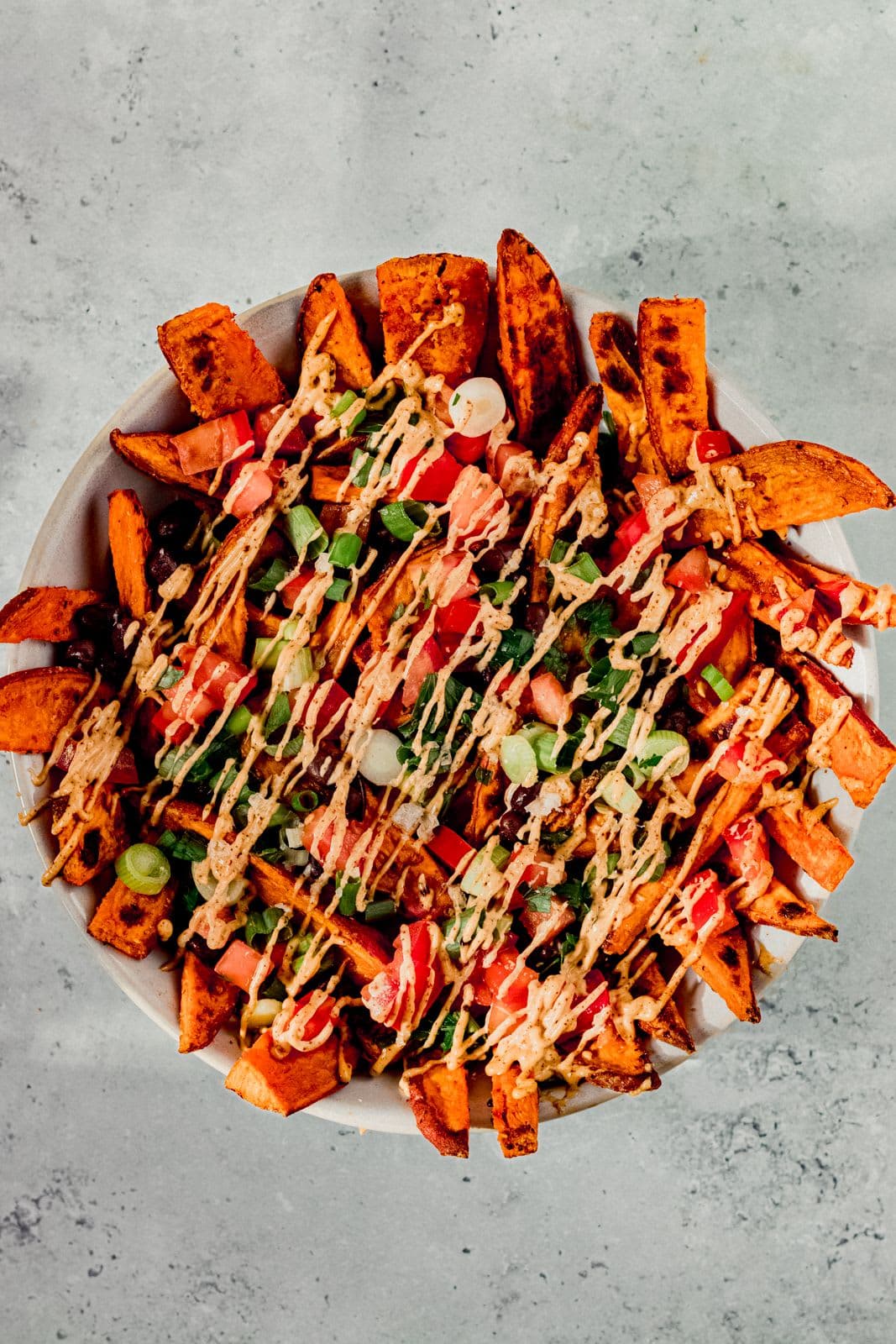 Loaded Sweet Potato Fries