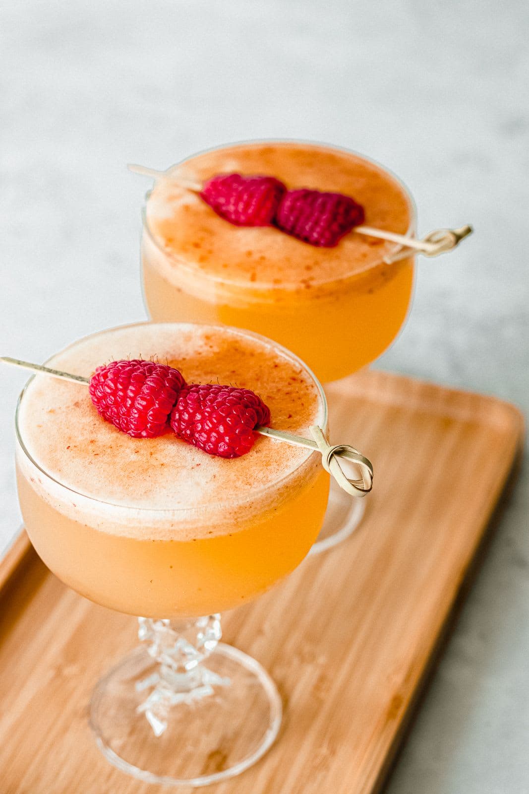 Peach Bellini Mocktail