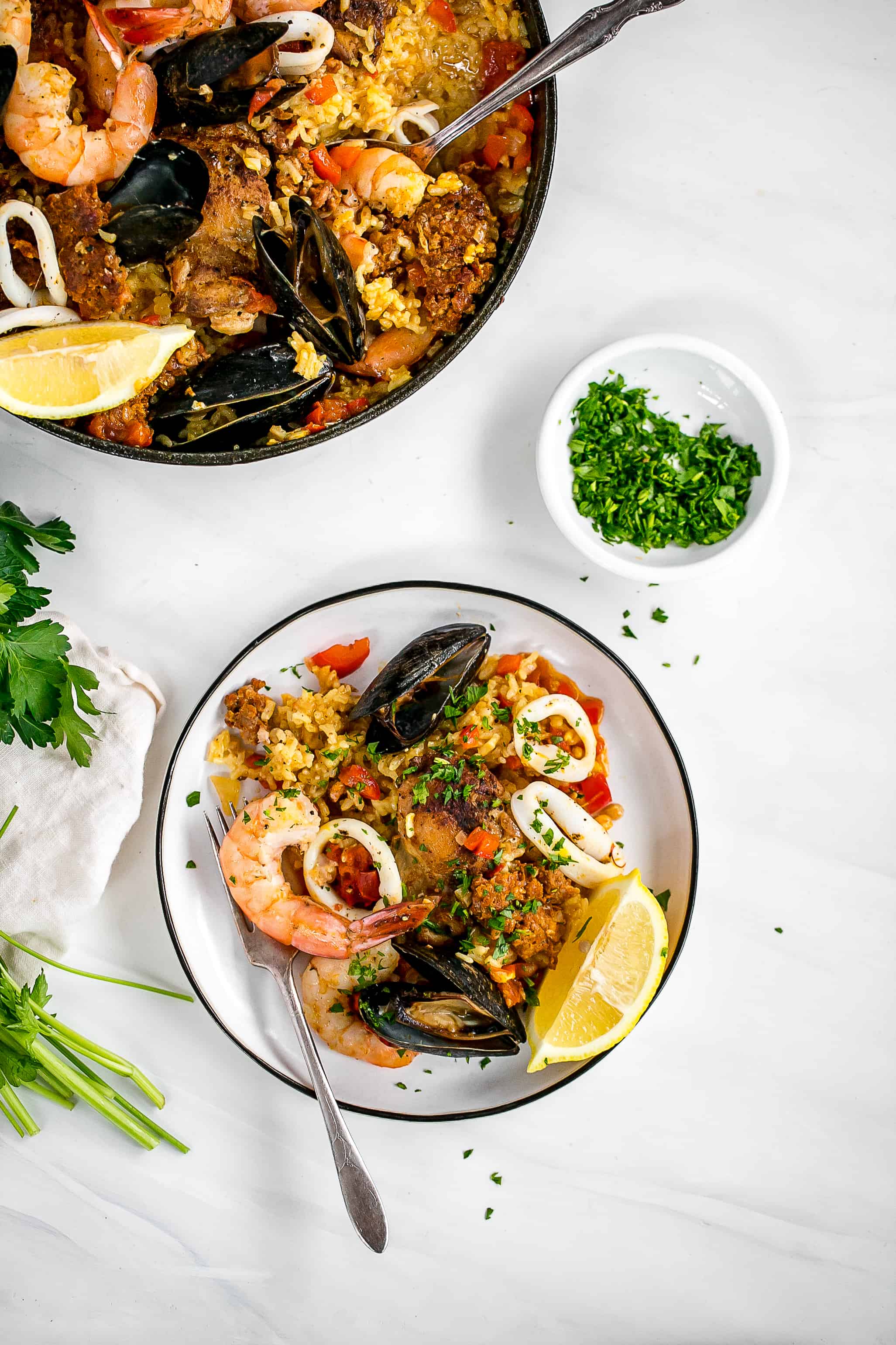 Seafood Paella