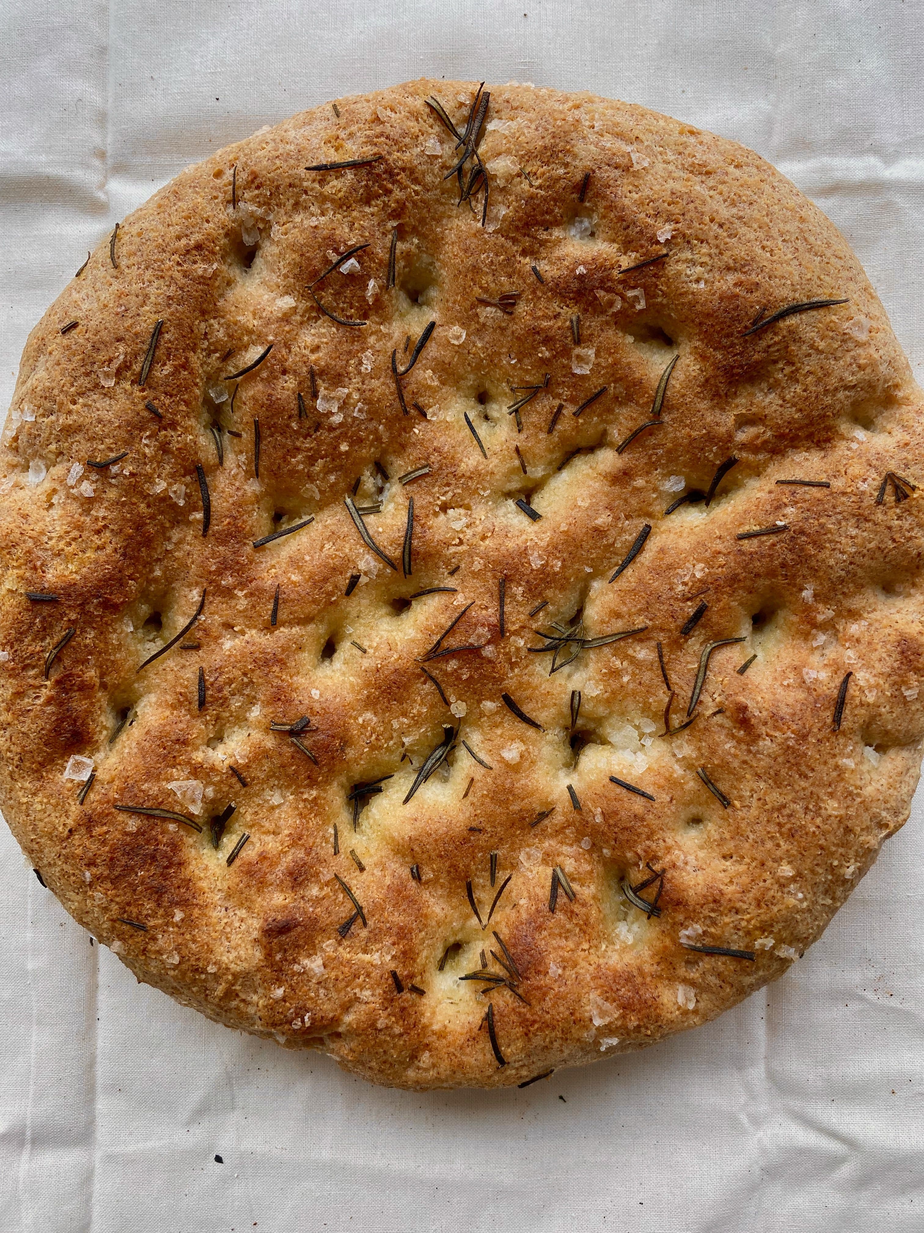 Grain-Free Rosemary Focaccia