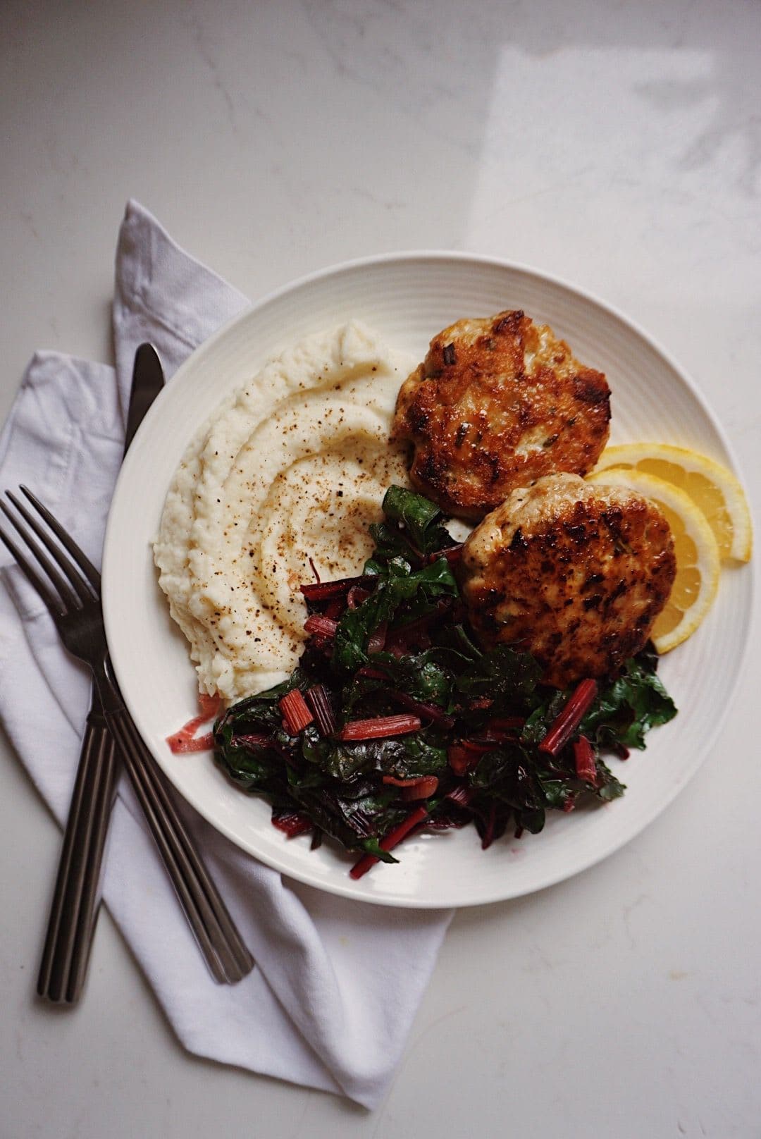 Rosemary Lemon Chicken Patties