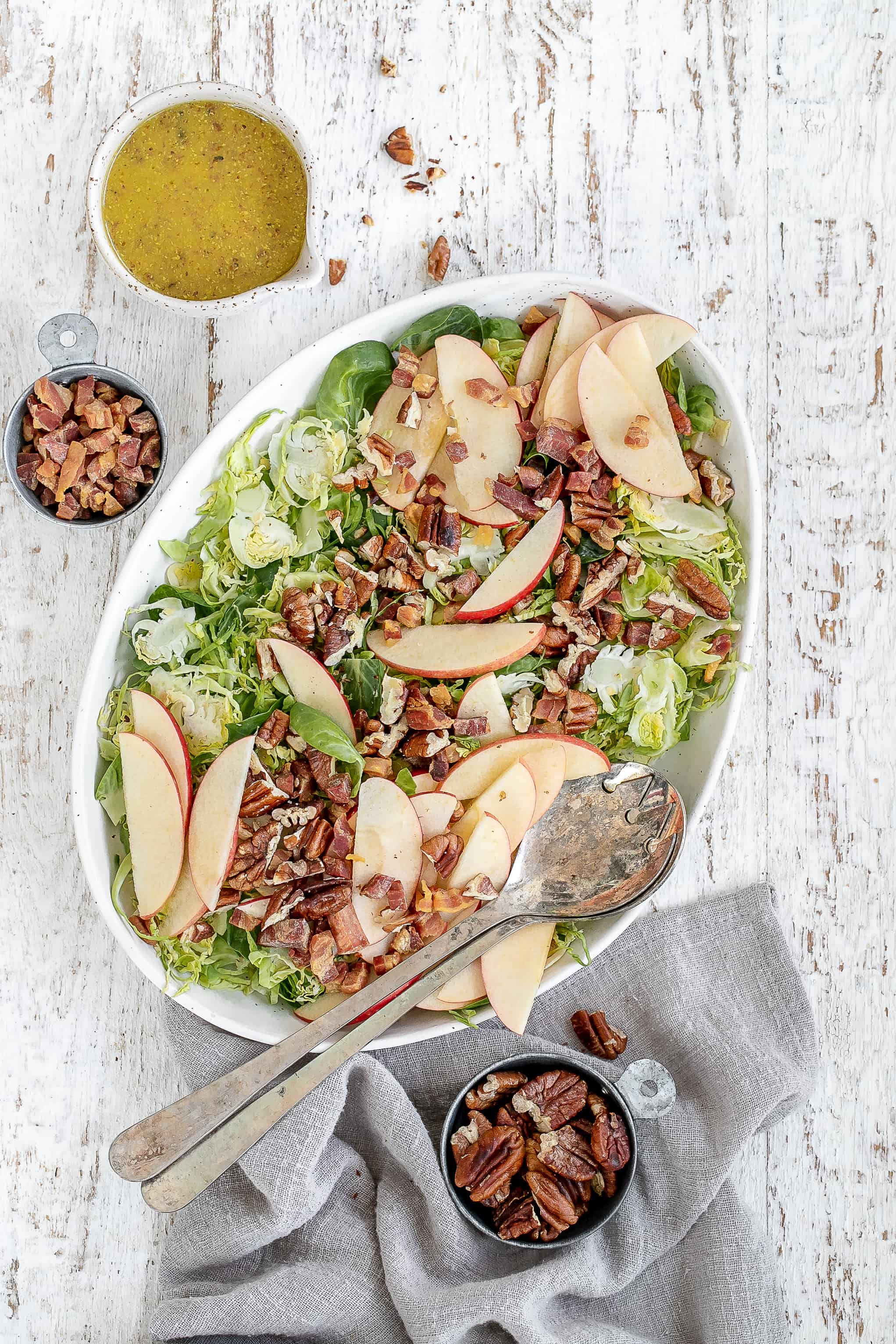 Shredded Brussels Sprouts Slaw