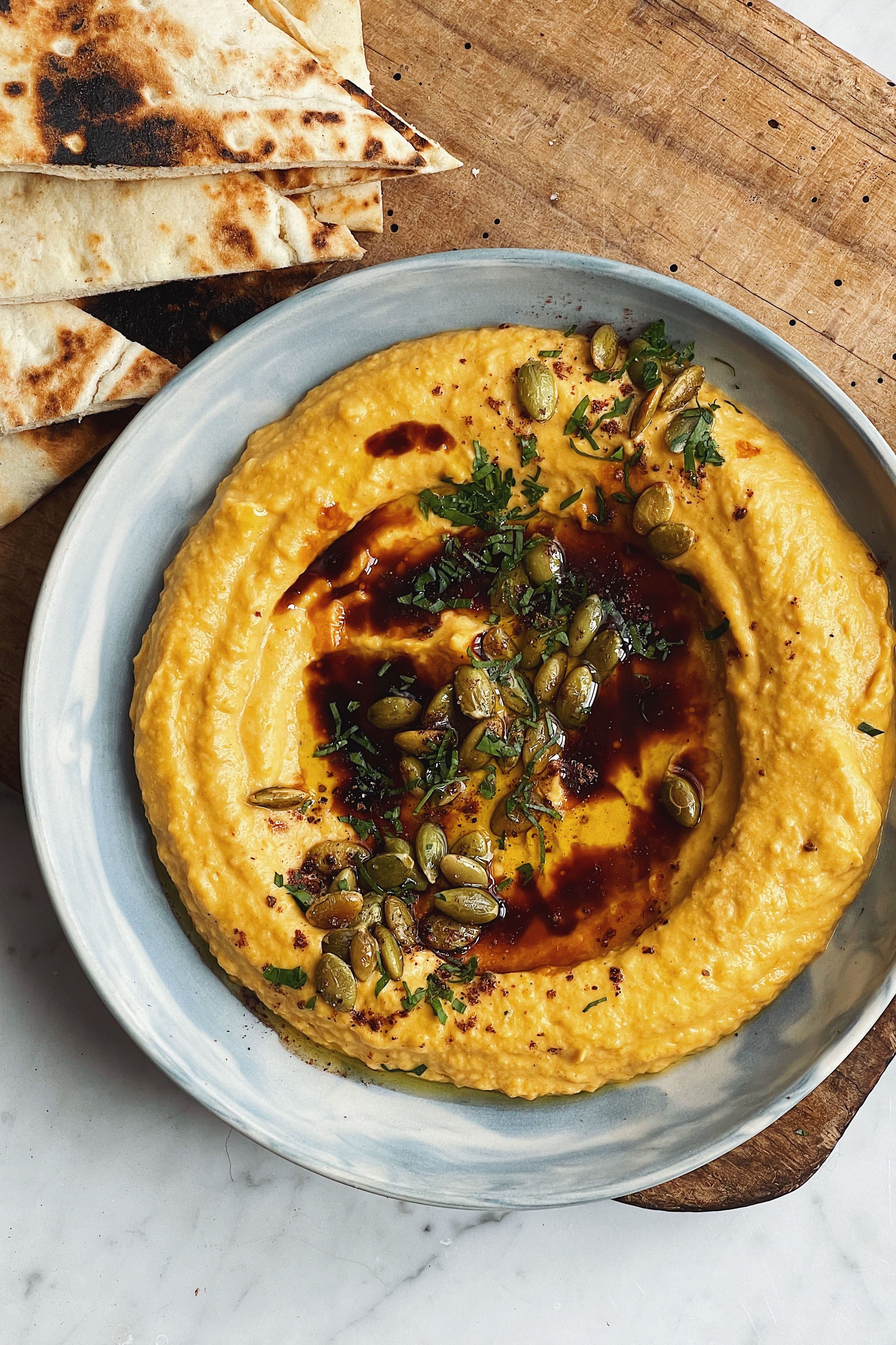 Roast Squash Tahini Dip