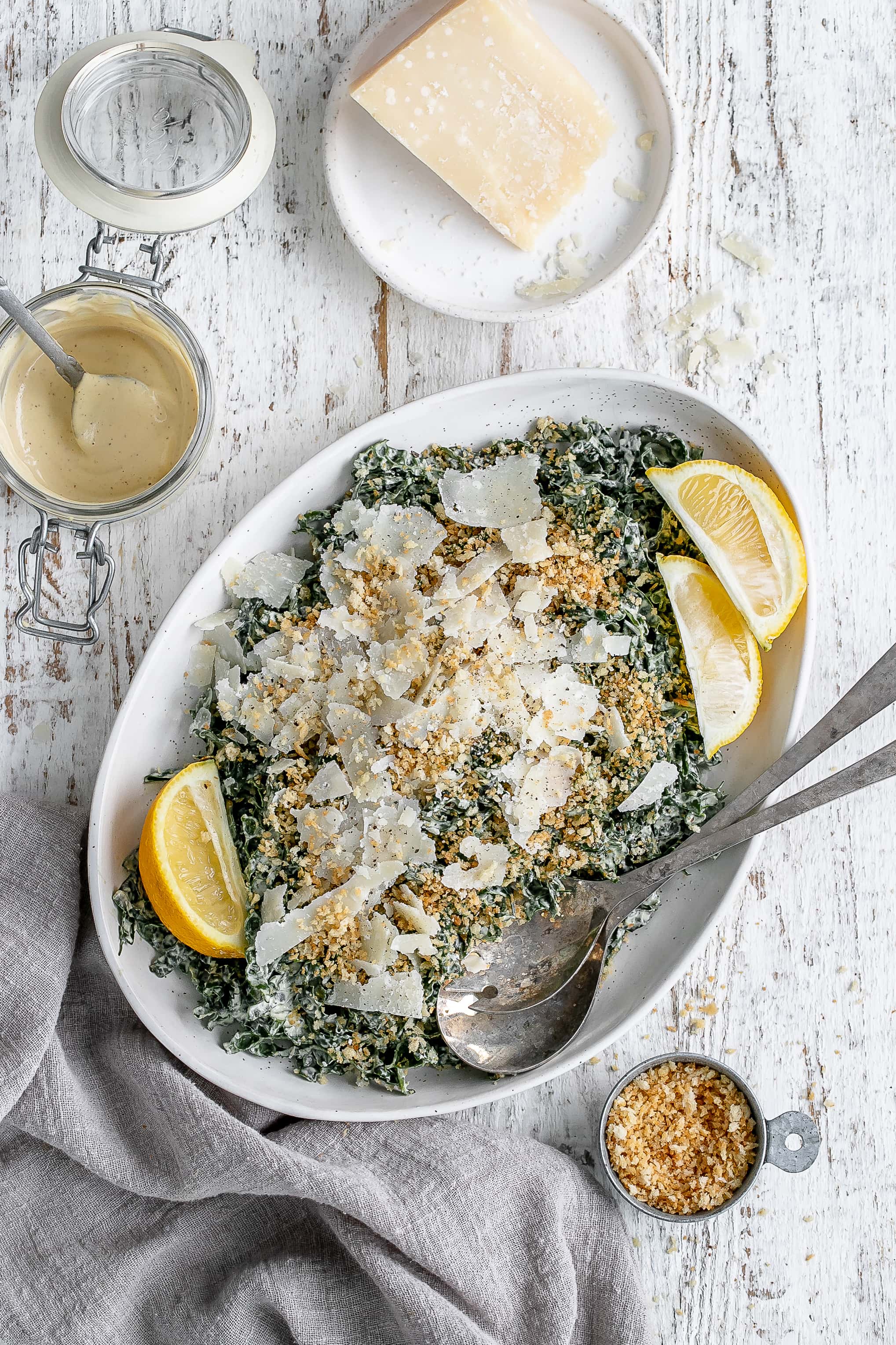 Kale Caesar Salad