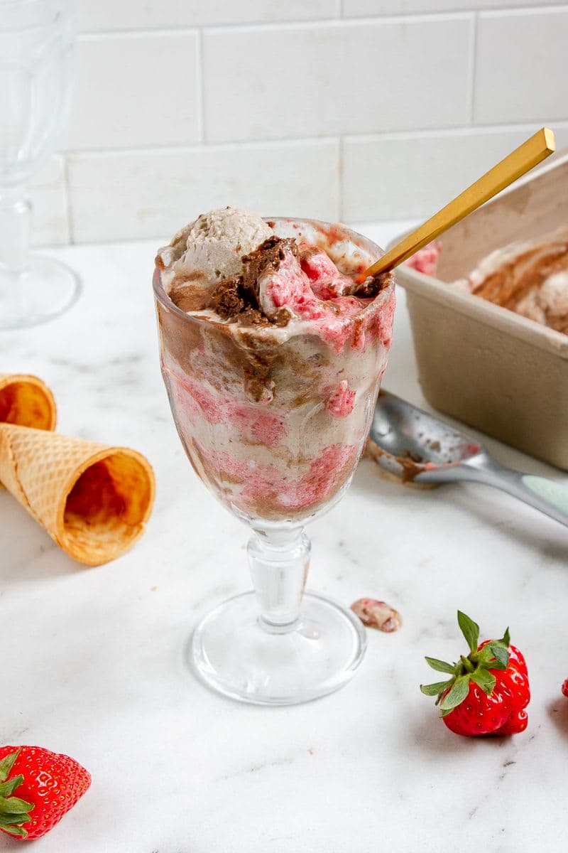 Dairy-Free Neapolitan Ice Cream
