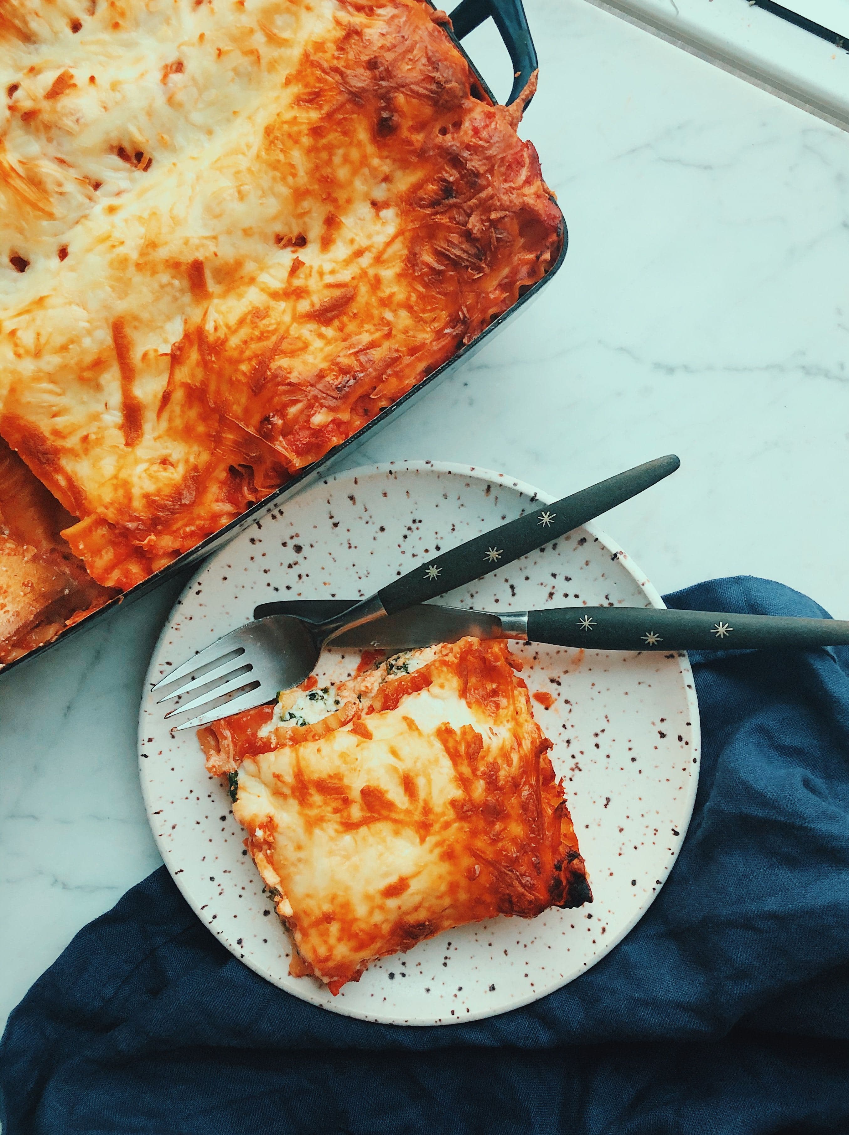 Cheesy Vegetable Lasagna