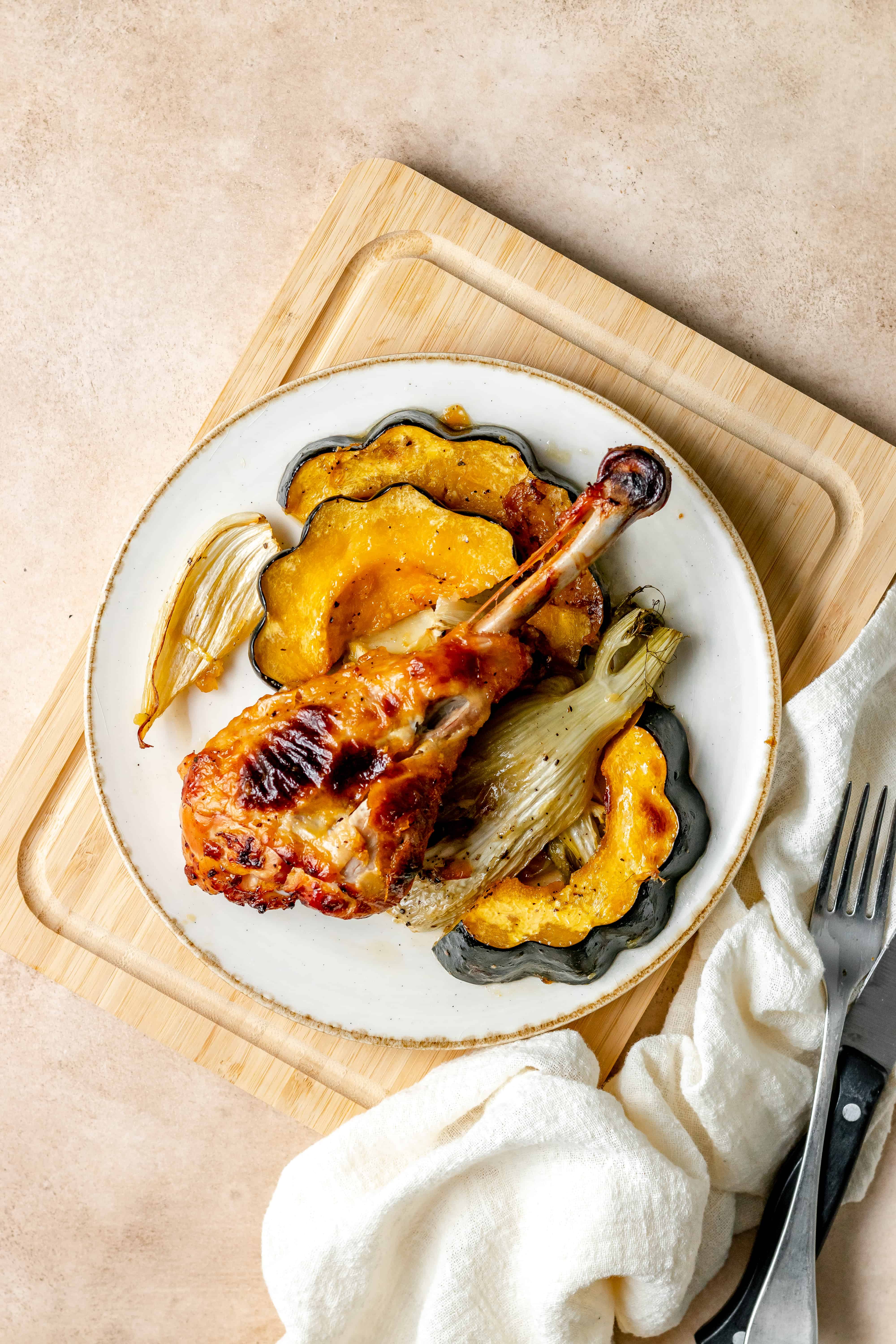 Orange Marmalade Turkey Legs