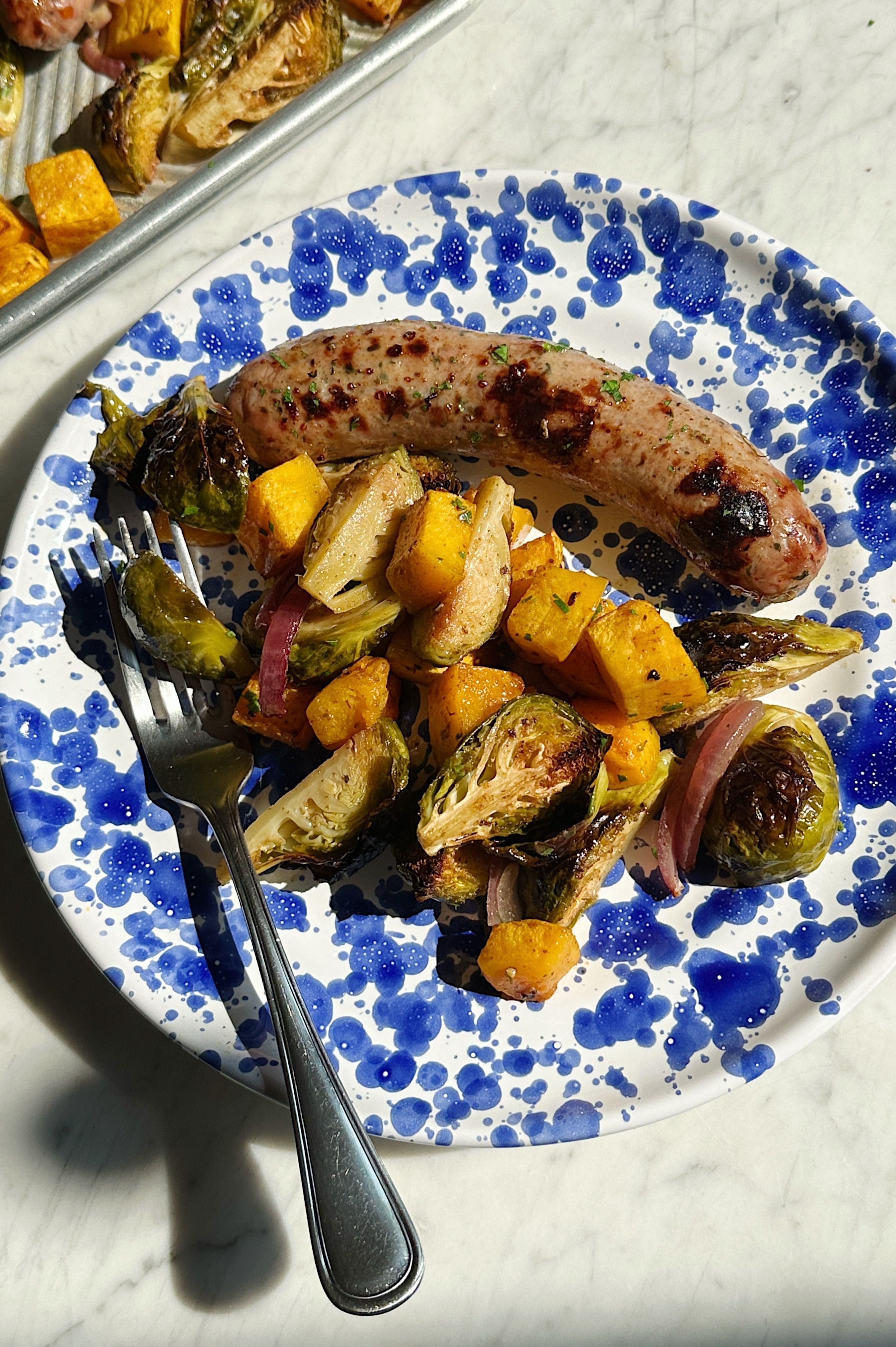 Maple Dijon Sausage Bake