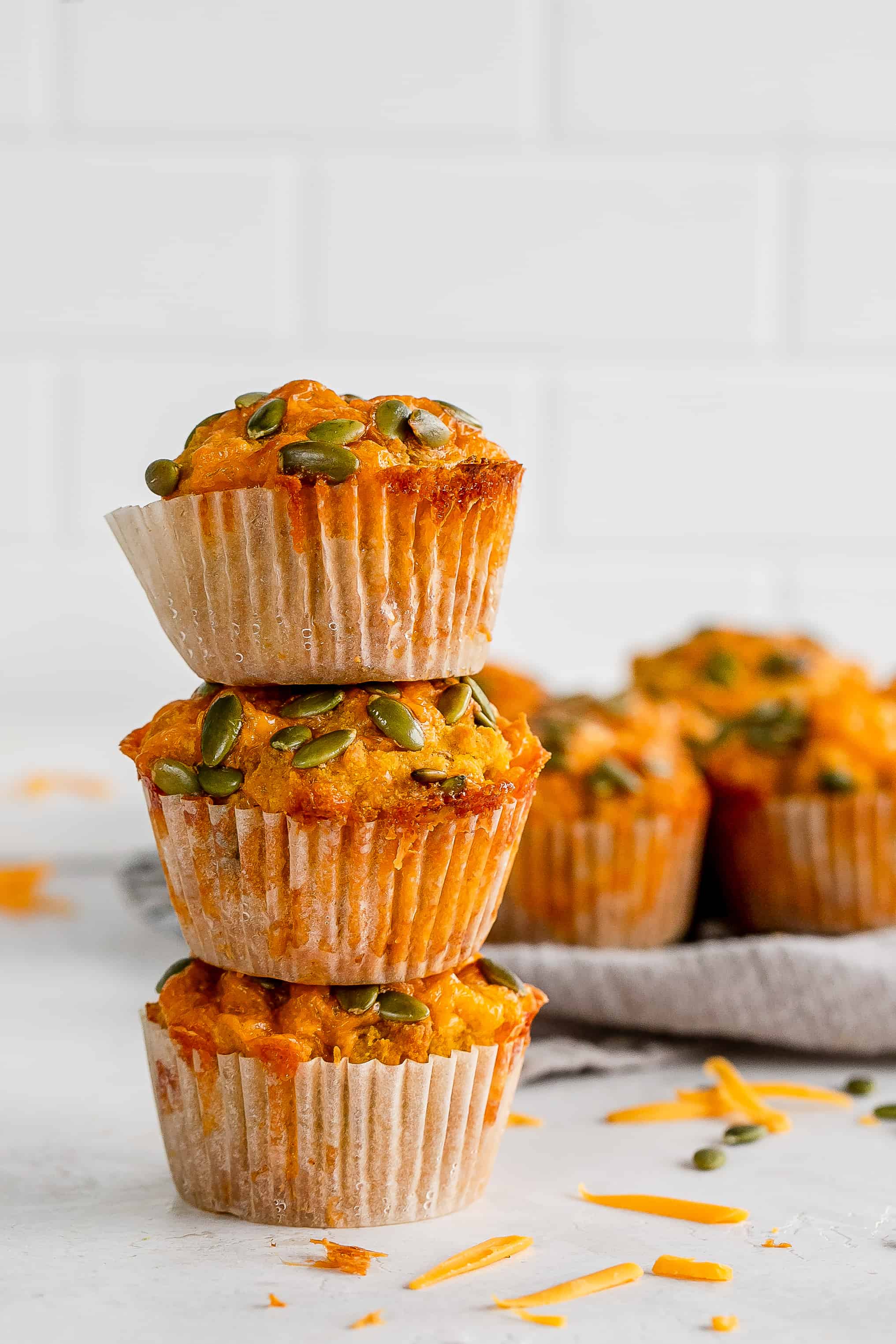 Savoury Squash & Cheddar Muffins