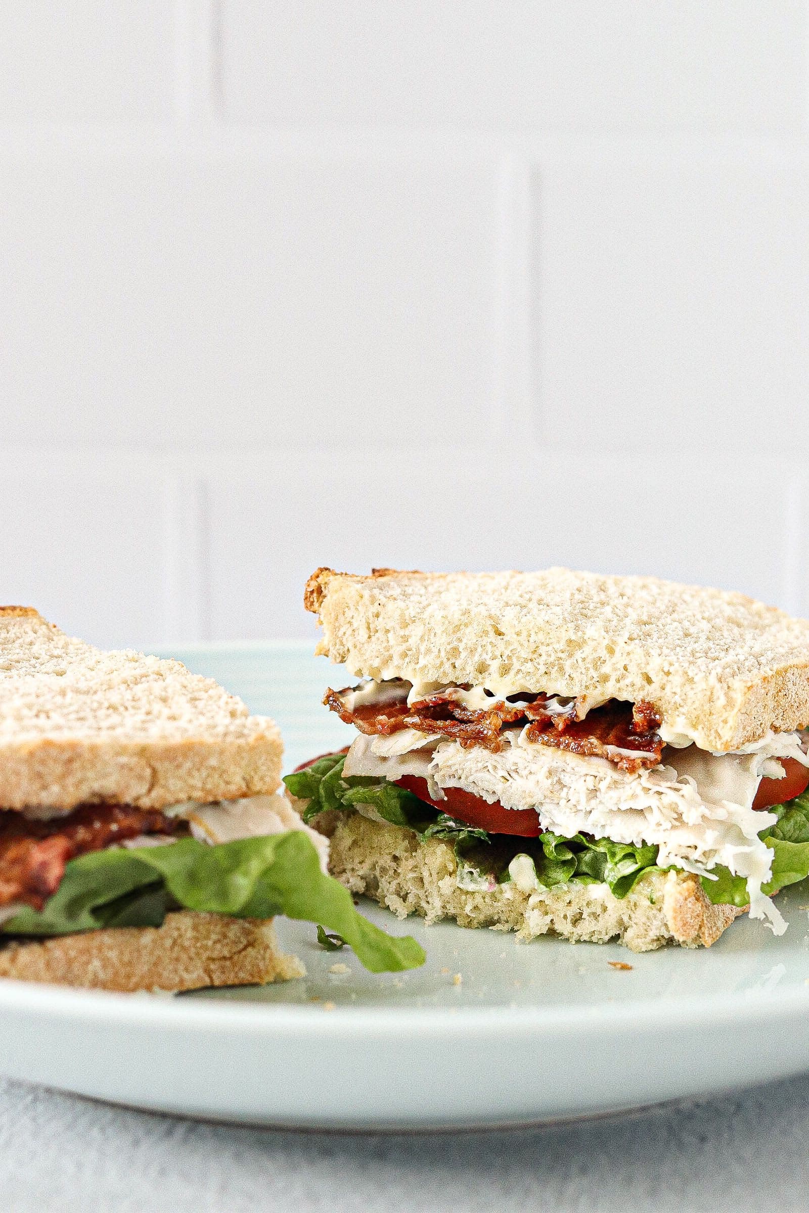 Turkey BLT on Sourdough