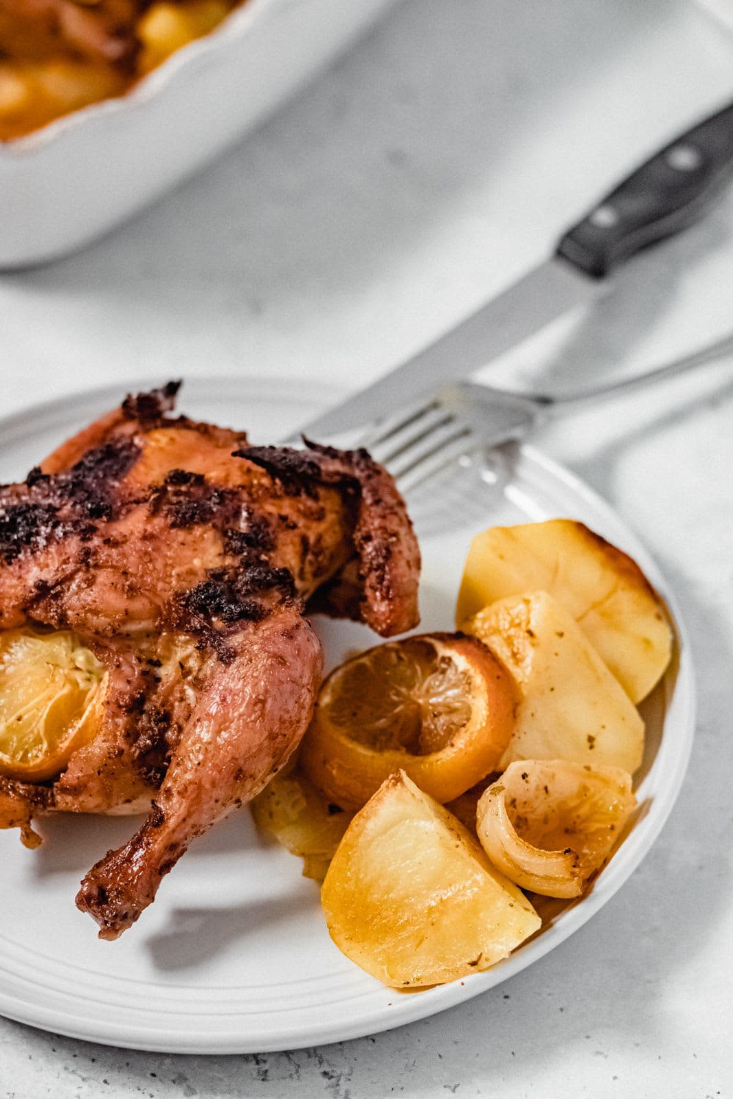 Roasted Cornish Hens
