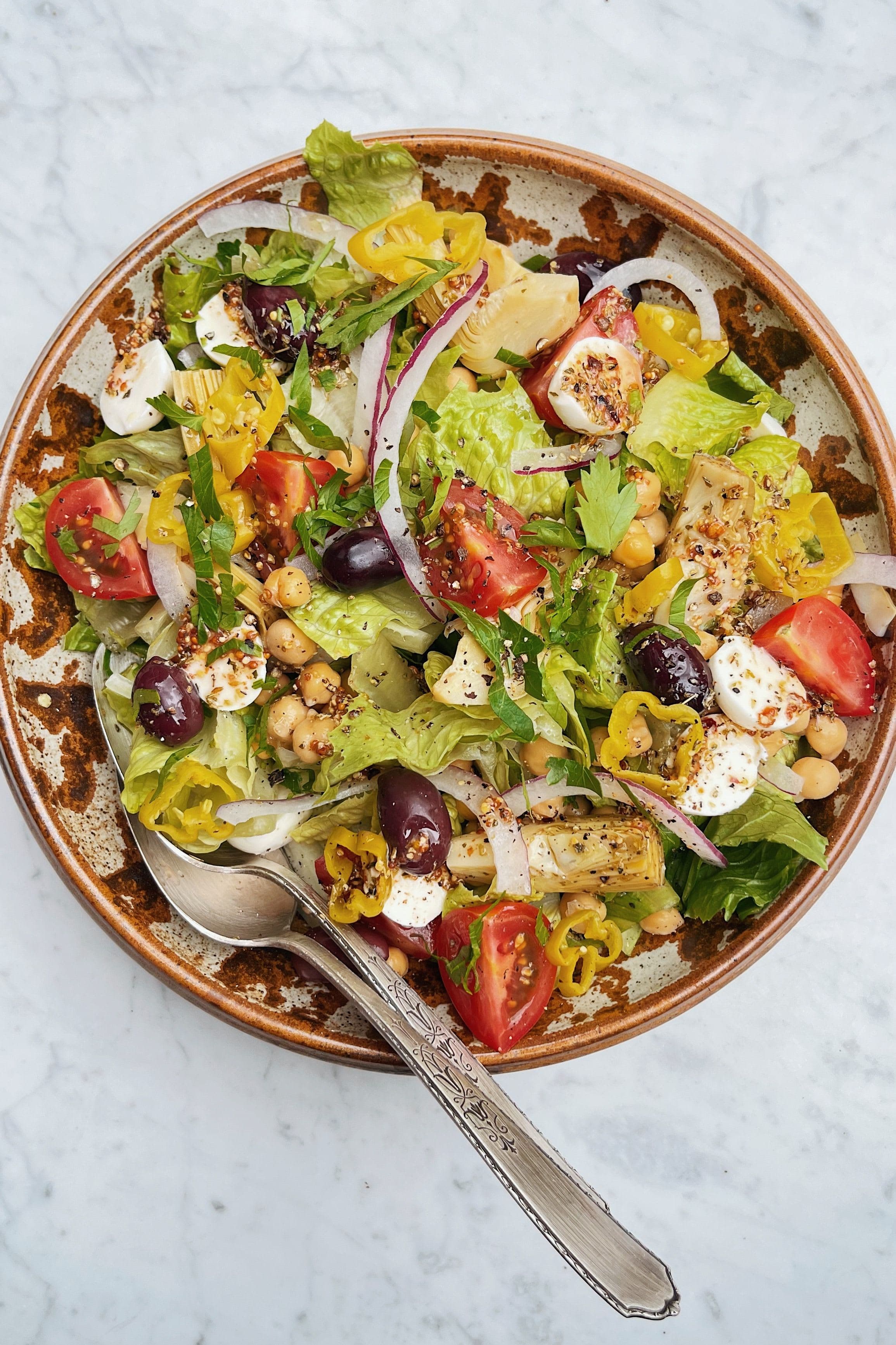 Chickpea Antipasto Salad