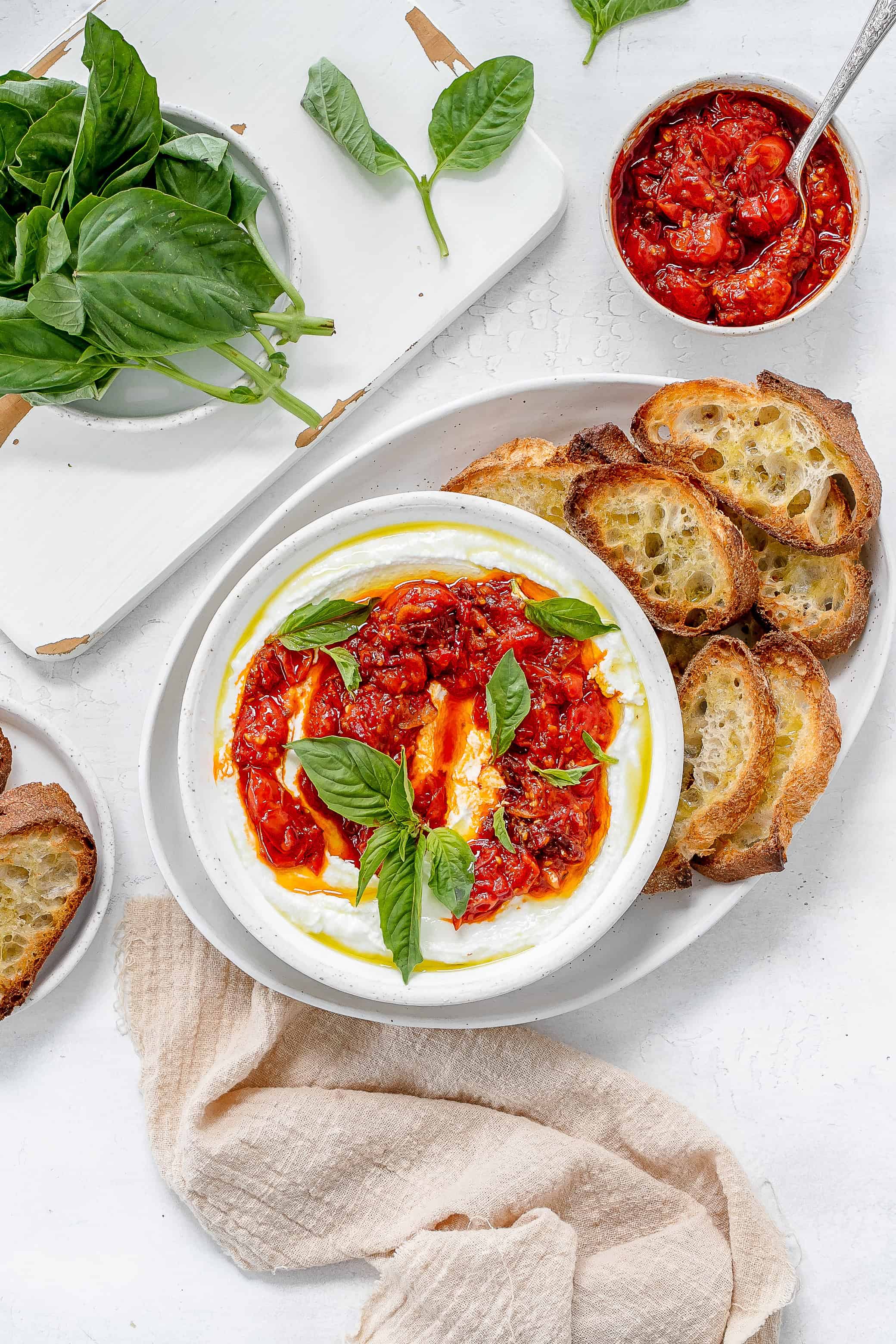 Whipped Feta Dip with Harissa