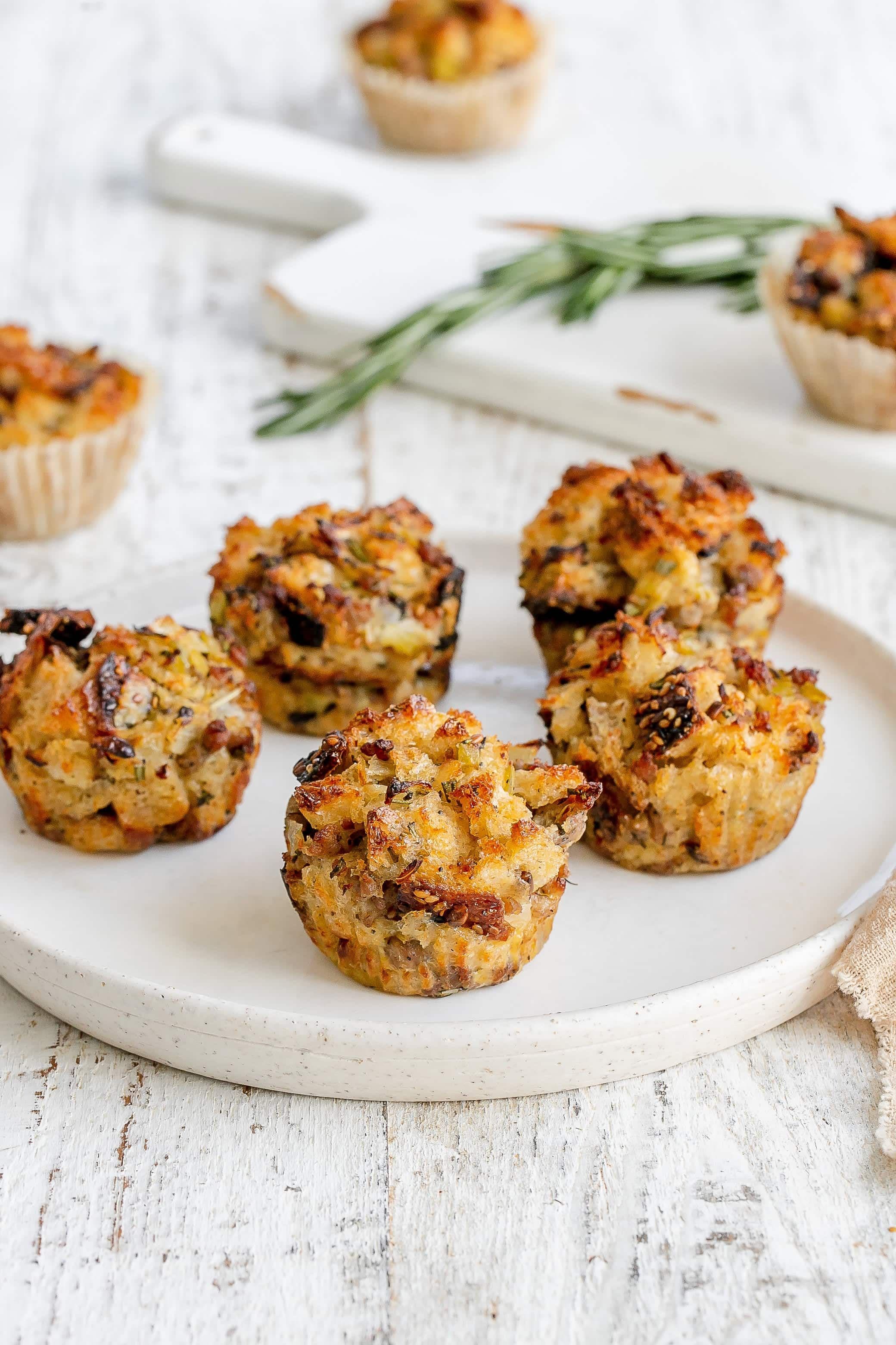 Easy Stuffing Muffin Cups