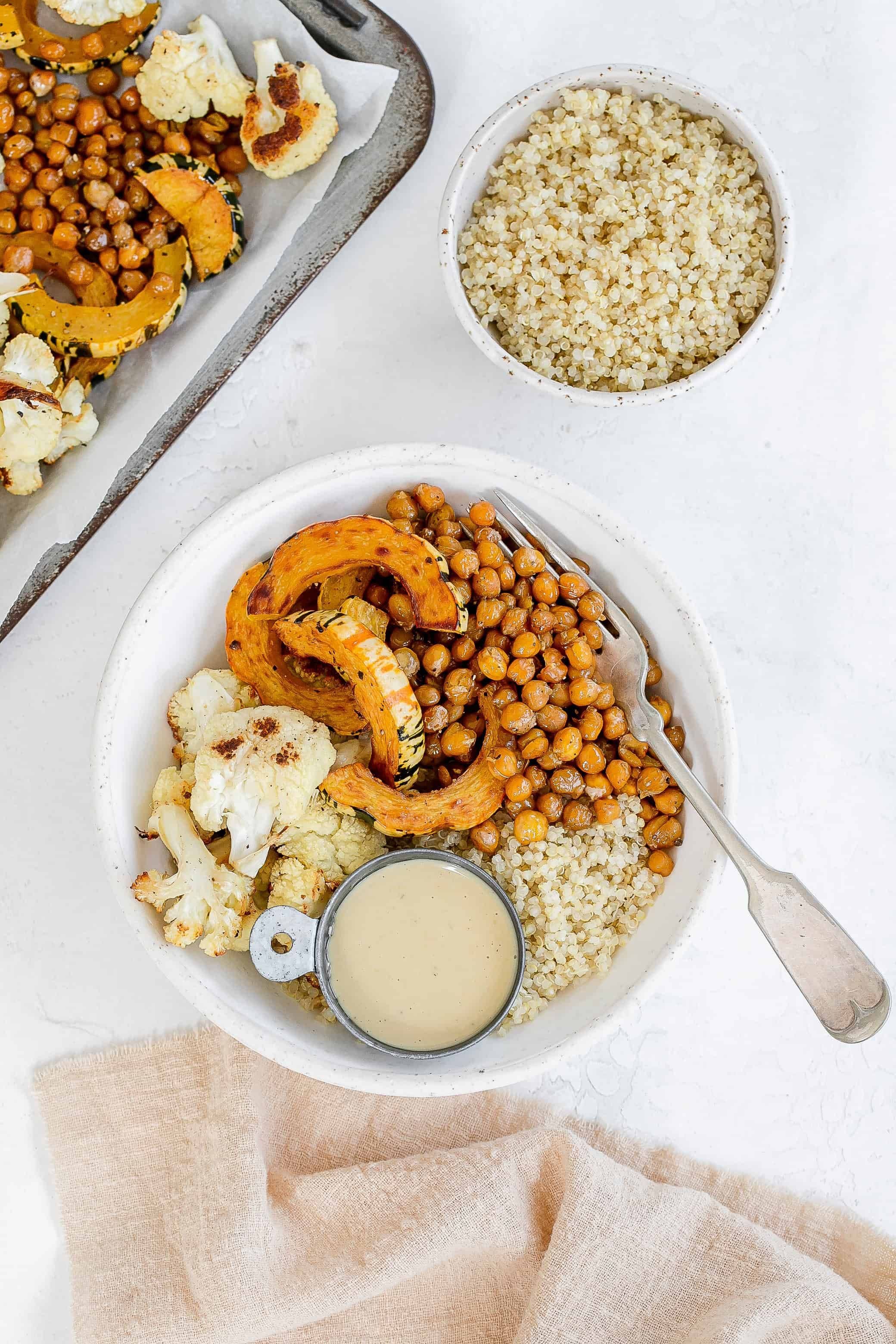 Vegan Cauliflower & Squash Nourish Bowl