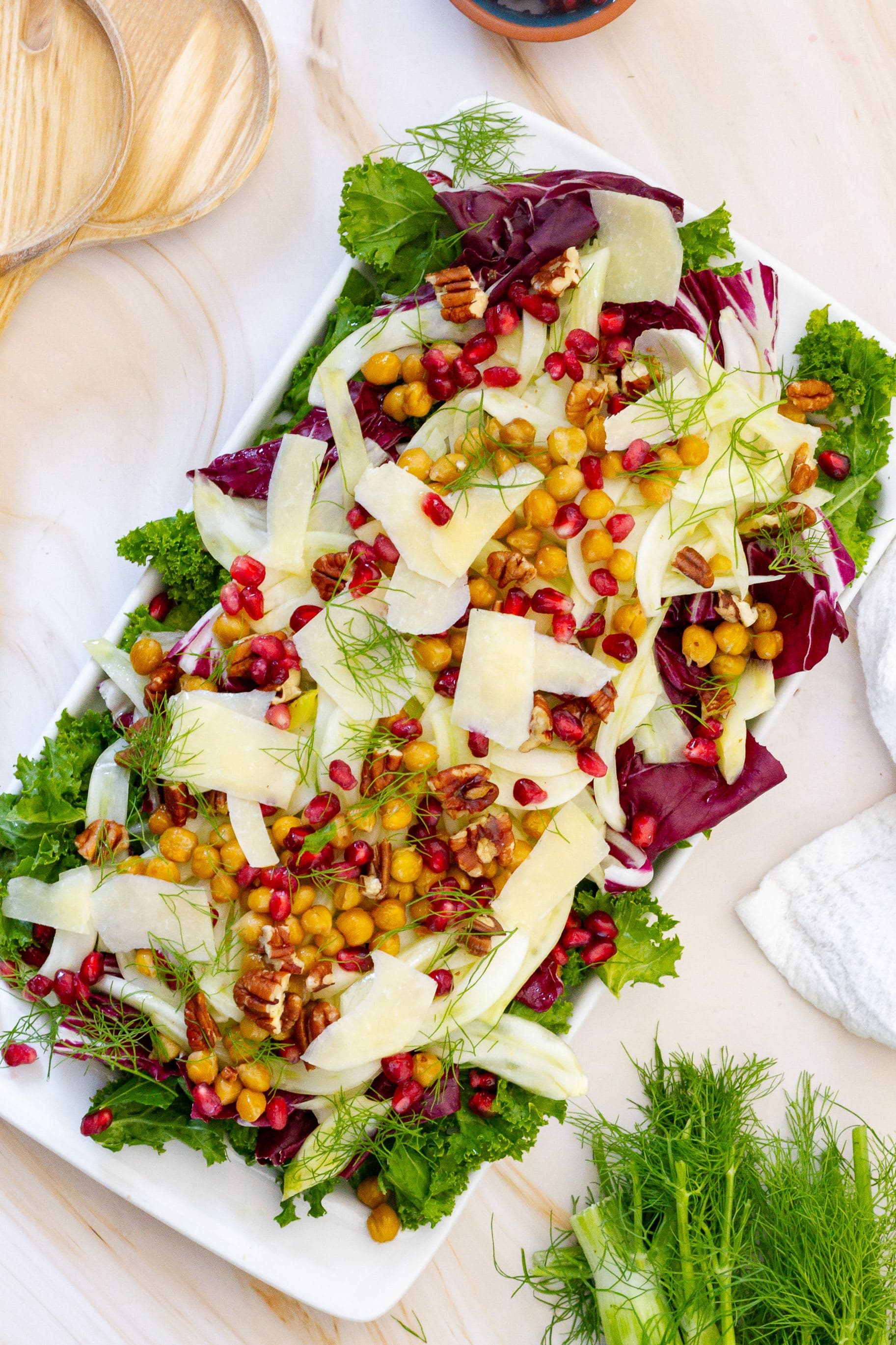 Orange & Fennel Winter Kale Salad
