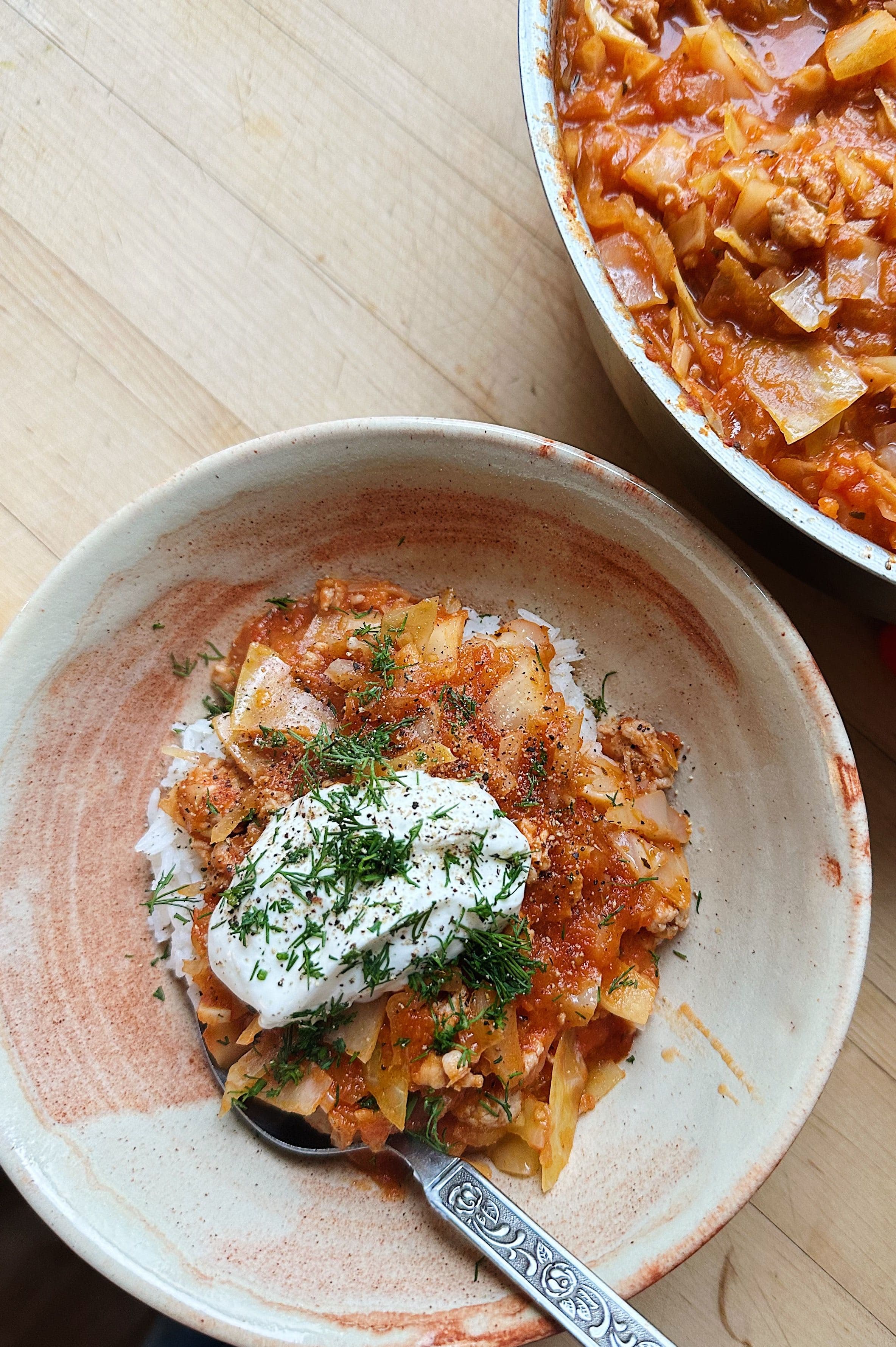 Cabbage Roll in a Bowl