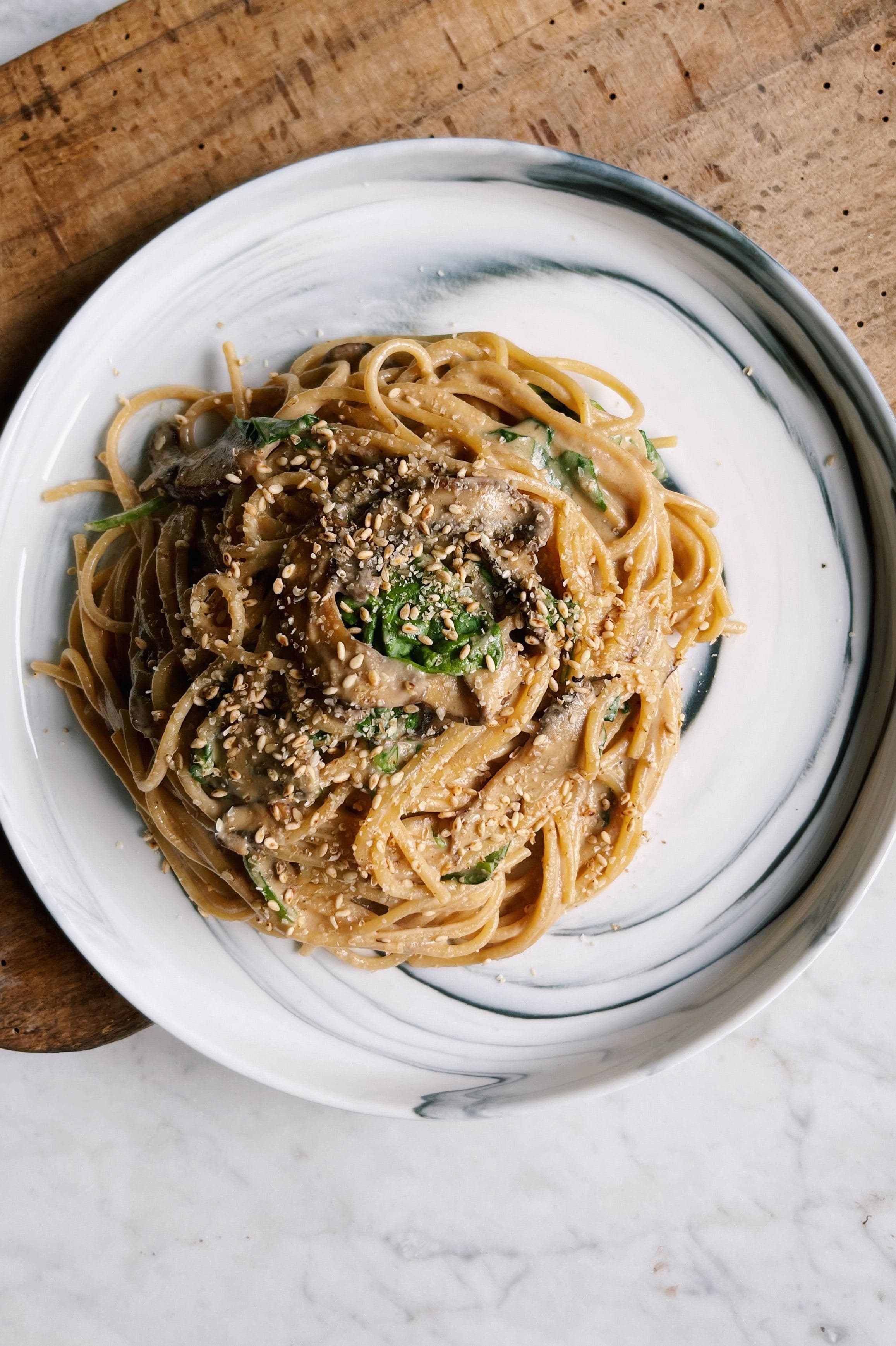 Fran Allen Miso Mushroom Pasta 1.JPG