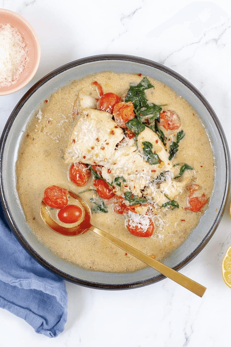 Cod Florentine