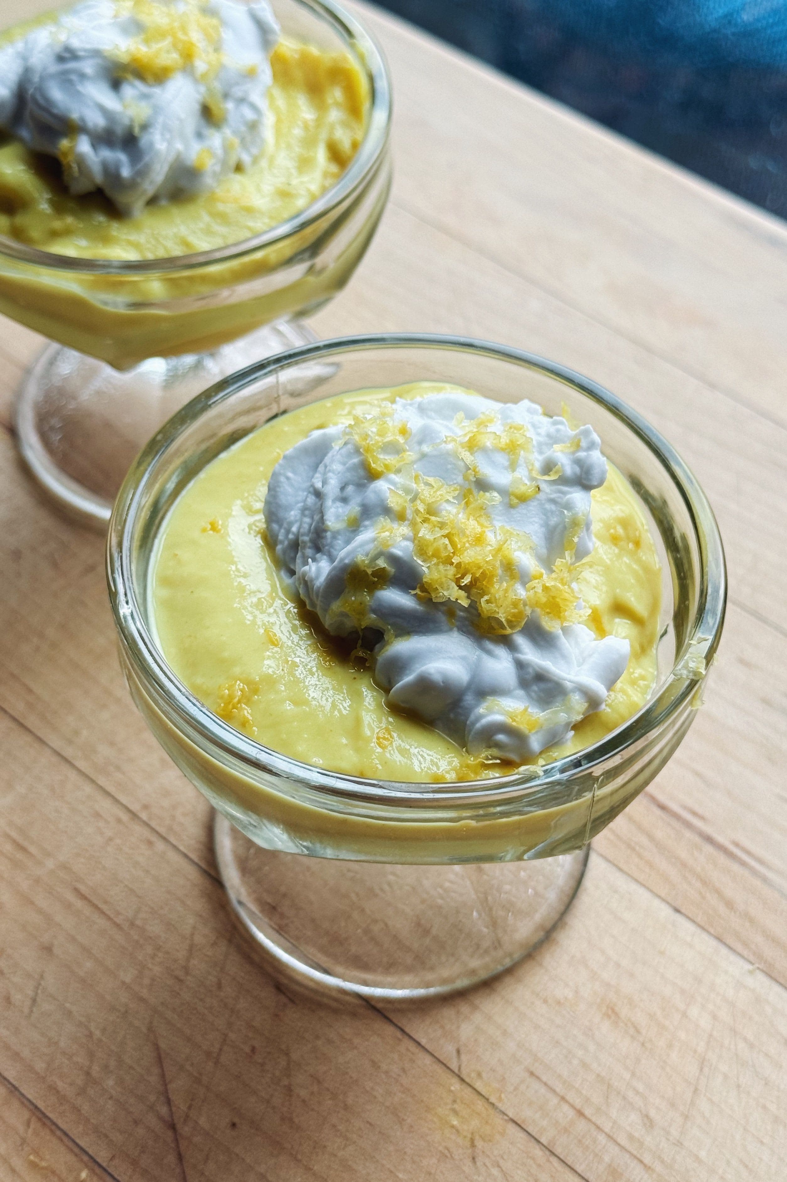 Tofu Lemon Mousse