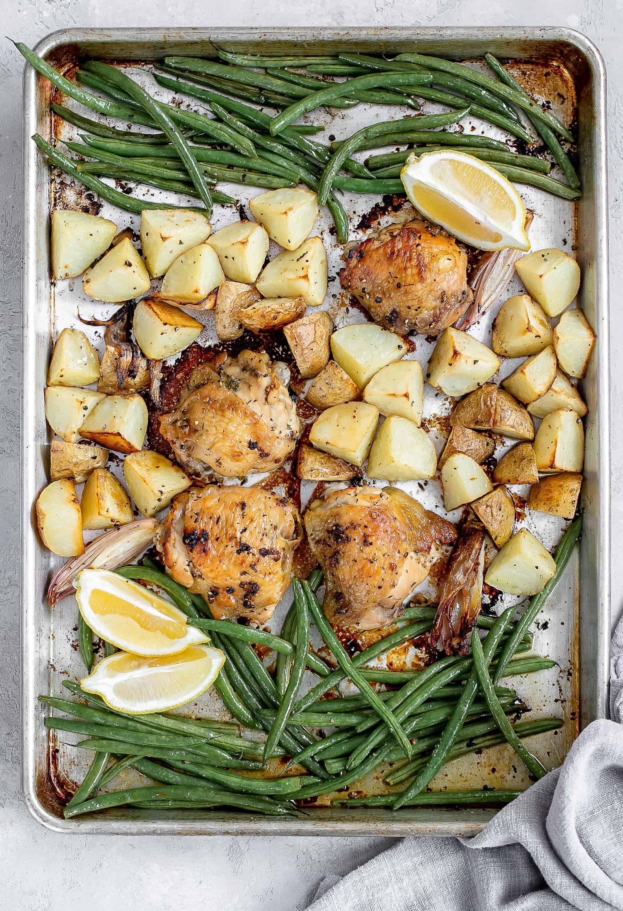 Lemon Chicken Sheet Pan Dinner